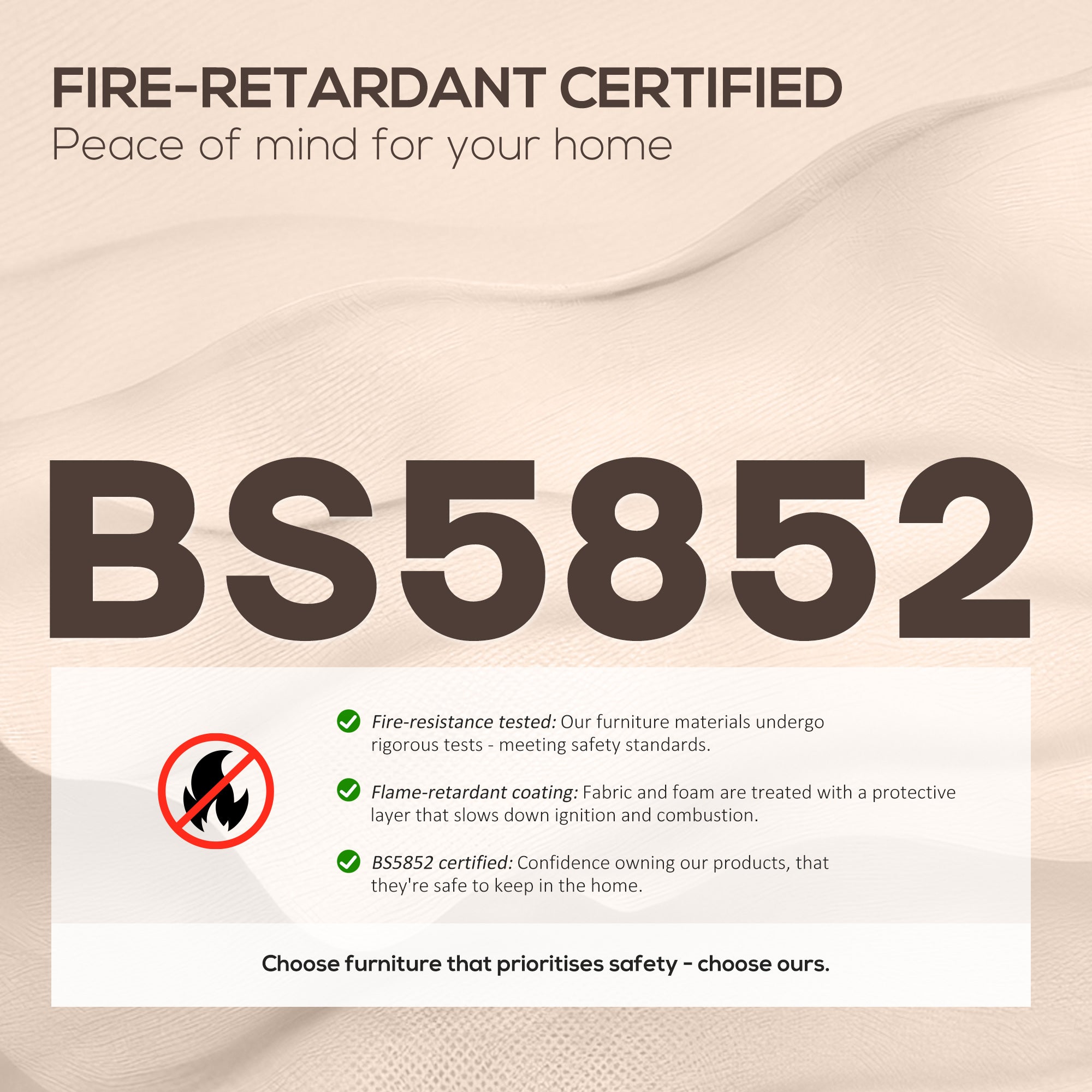 Lift Recliner Armchair for Elderly, Electric Recliner Chair with LED Magnifying Glass, Linen Fabric Riser Reclining Chair with Remote Control, Side Pockets for Living Room, Brown