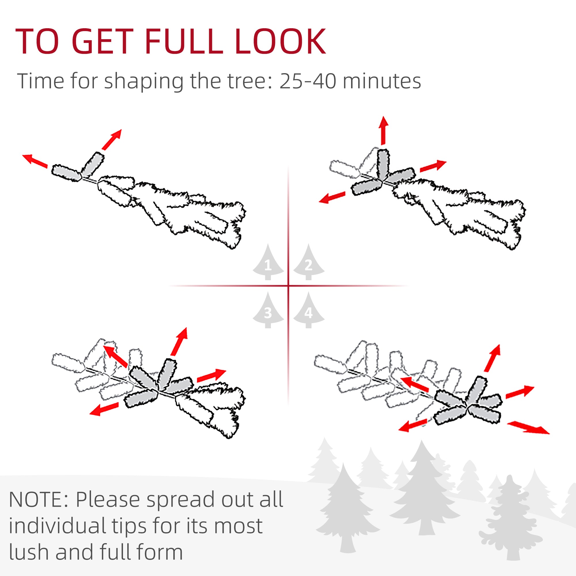 HOMCOM 5ft Snow Flocked Pencil Christmas Tree, Artificial Slim Xmas Tree with Realistic Branch Tips, Folding Metal Stand, Green