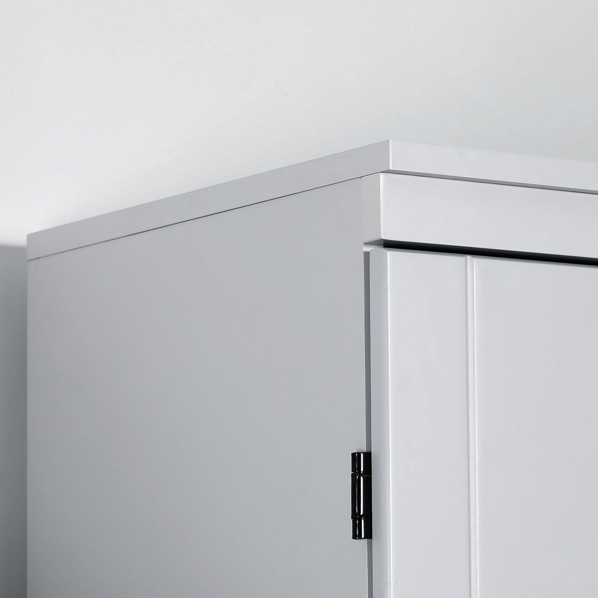 70" Modern Kitchen Pantry Storage Cupboard Cabinet w/ 6 Tier Shelving