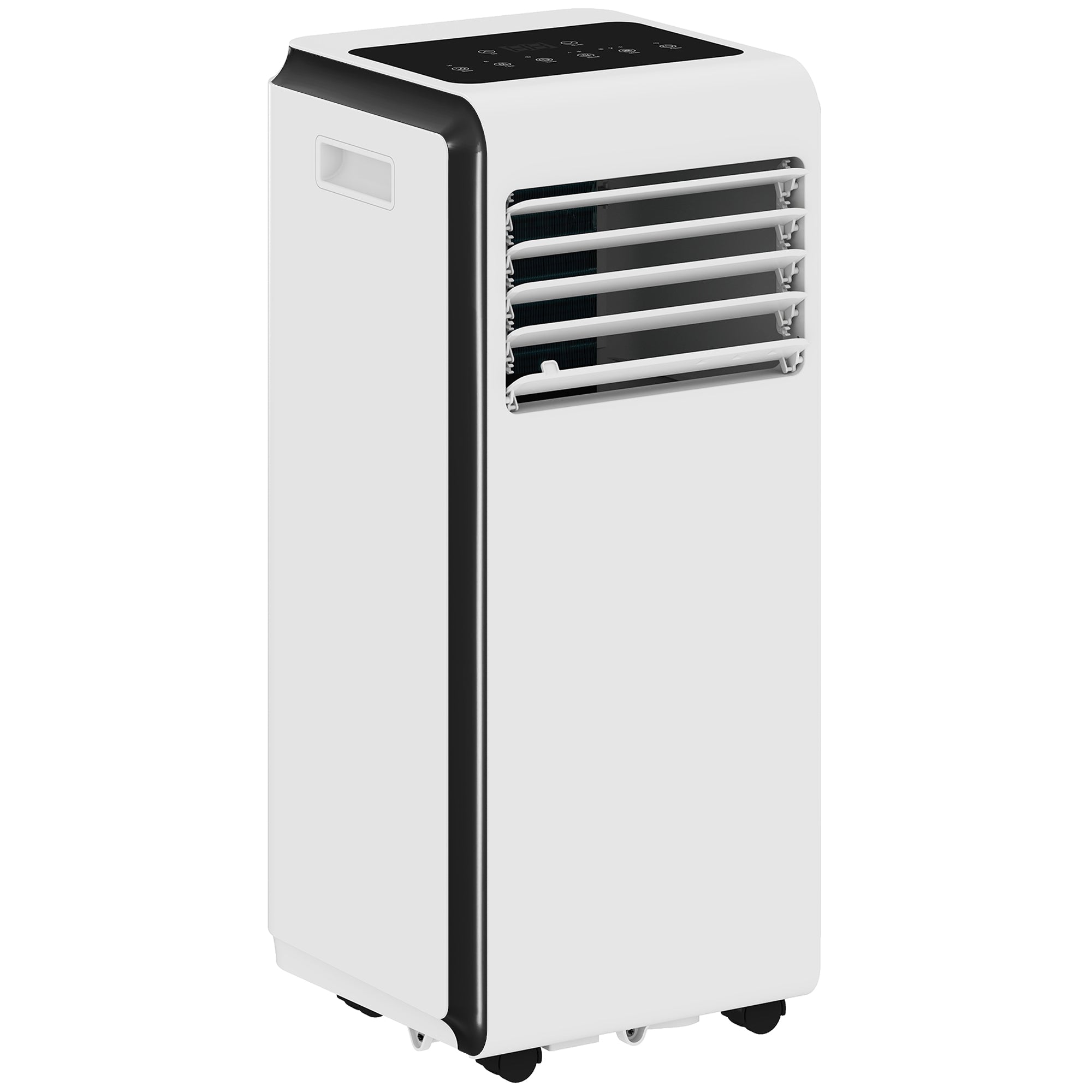 Portable Air Conditioner 9000 BTU, 4-in-1 Air Conditioning Unit with Cooling, Dehumidifier, Fan, Sleep Mode, Remote Control, 24H Timer, 2 Speeds, Child Lock, Window Kit, for Room up to 28 m²