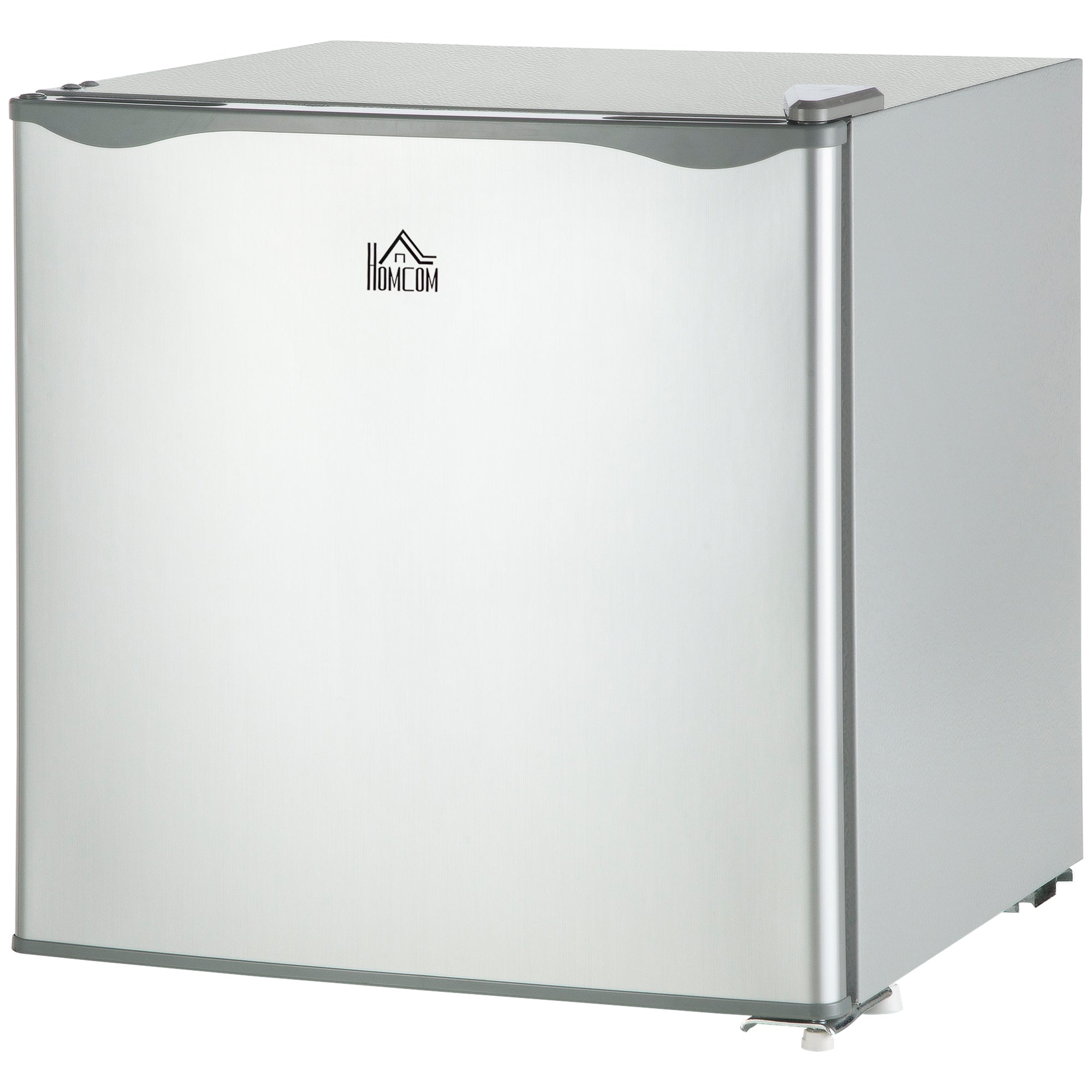 1.1 Cu Ft Countertop Mini Freezer, Compact Upright with Removable Shelves, Gray - HOMCOM