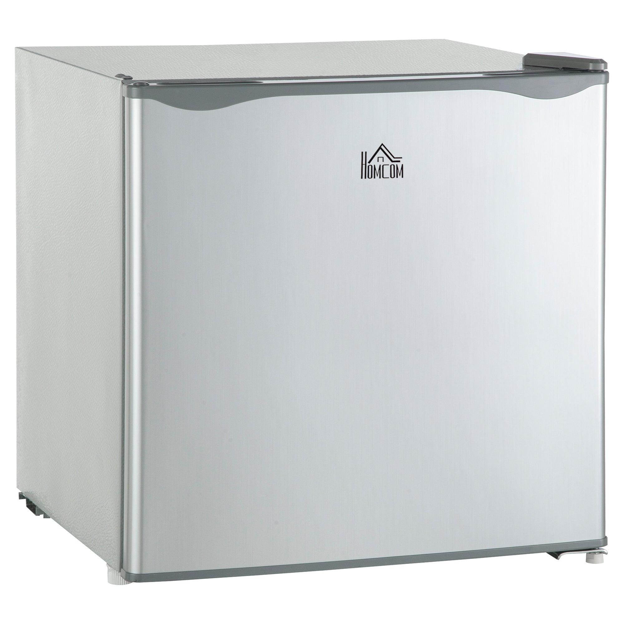 1.1 Cu Ft Countertop Mini Freezer, Compact Upright with Removable Shelves, Gray