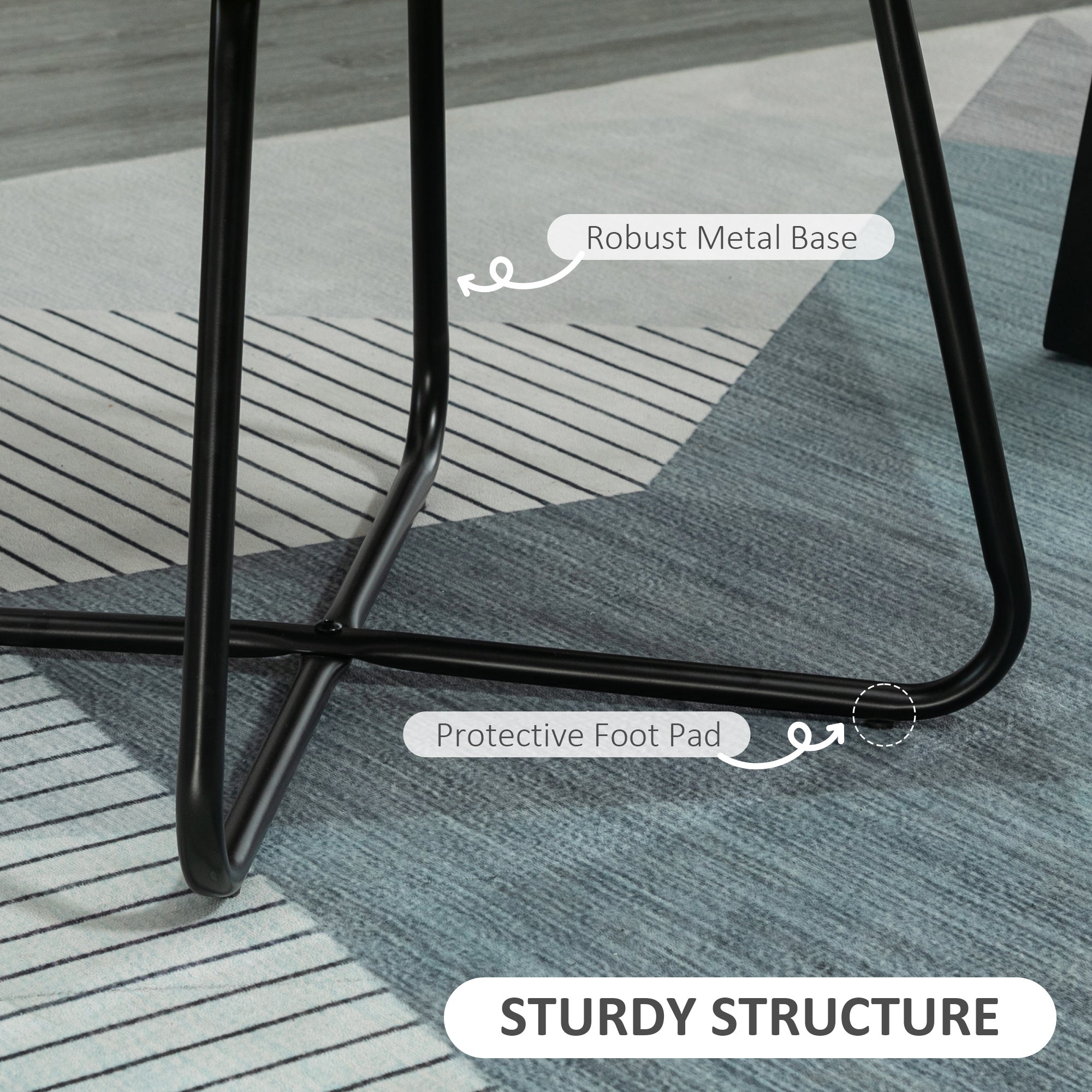 HOMCOM Modern Accent Chair, Velvet-Feel Fabric Upholstered Armchair with Metal Base for Living Room, Green