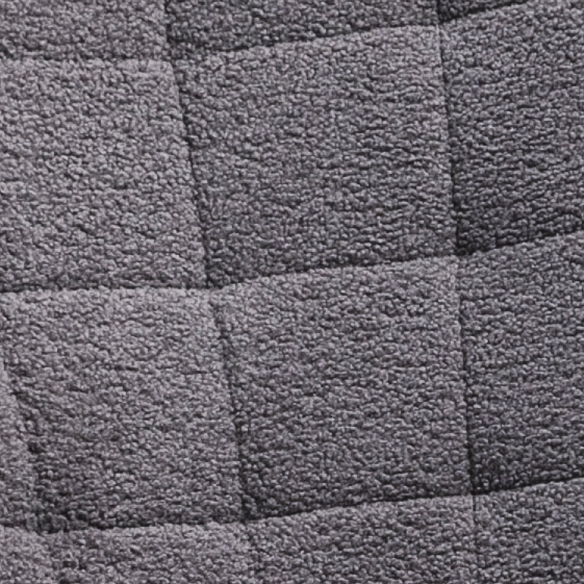 HOMCOM Wingback Rocking Chair with Wooden Base, Fleece Glider Rocker for Nursing, Modern Armchair - Dark Grey