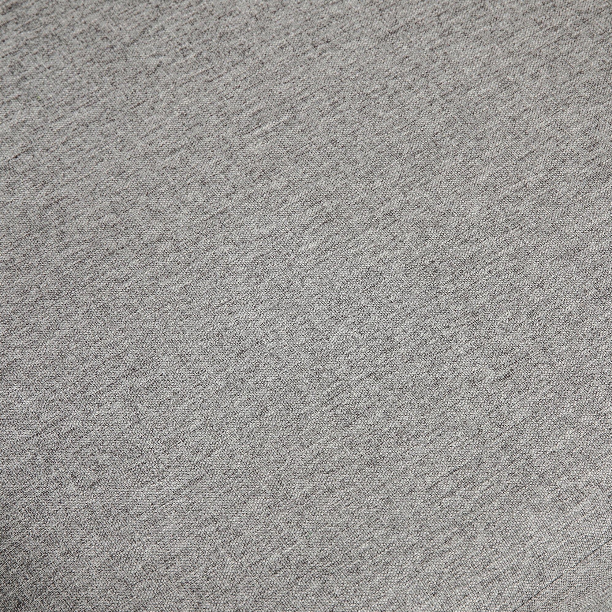 HOMCOM 2 Seater Sofa, Compact Loveseat, Fabric Couch with Wood Legs and Armrest, for Living Room and Home Office Light Grey