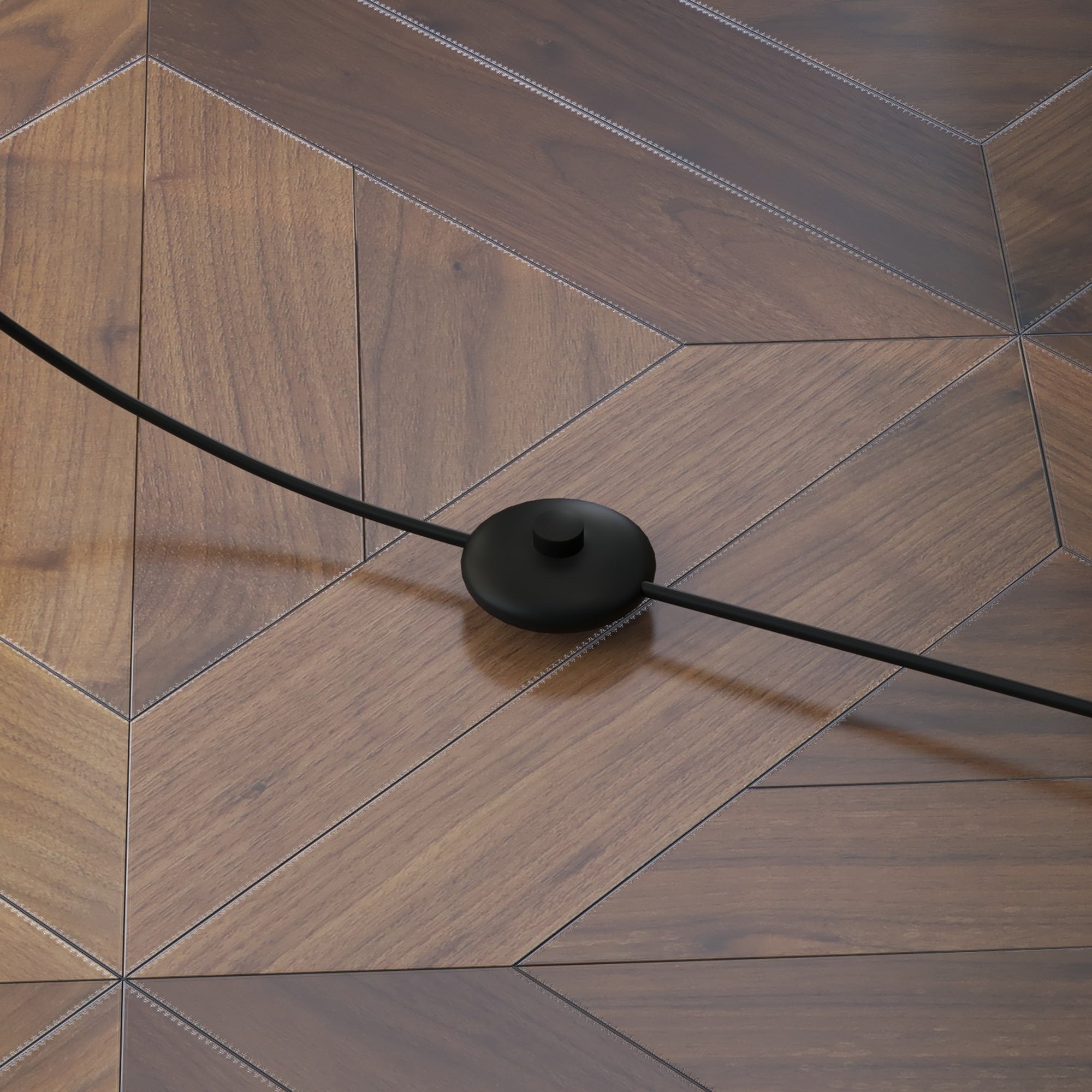 HOMCOM Floor Lamp with Shelves and Dual Light, Modern Corner Standing Lamp for Living Room, Bedroom, Bulb not Included, Rustic Brown