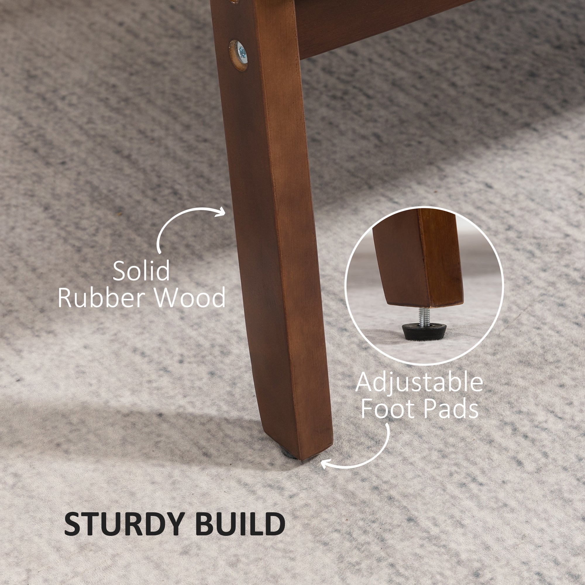 HOMCOM 48" Loveseat Sofa for Bedroom, Modern Love Seats Furniture, Upholstered 2 Seater Couch with Rubber Wood Legs, Cream White