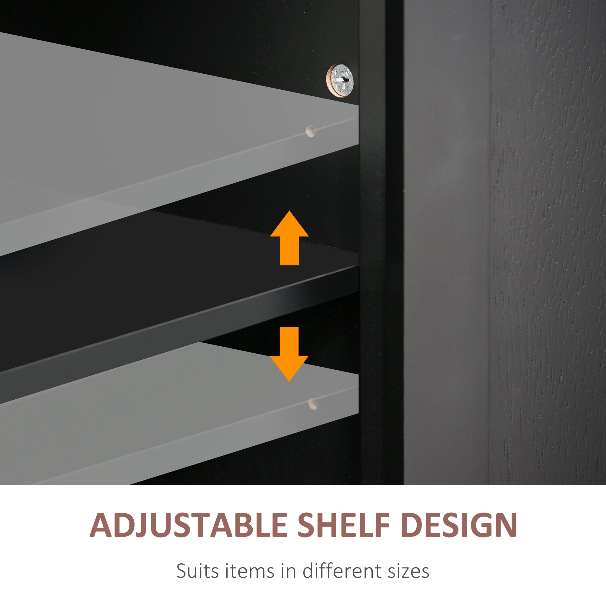 Kitchen Island on Wheels, Rolling Cart w/ Rubberwood Top, Spice Rack & Drawers, Black