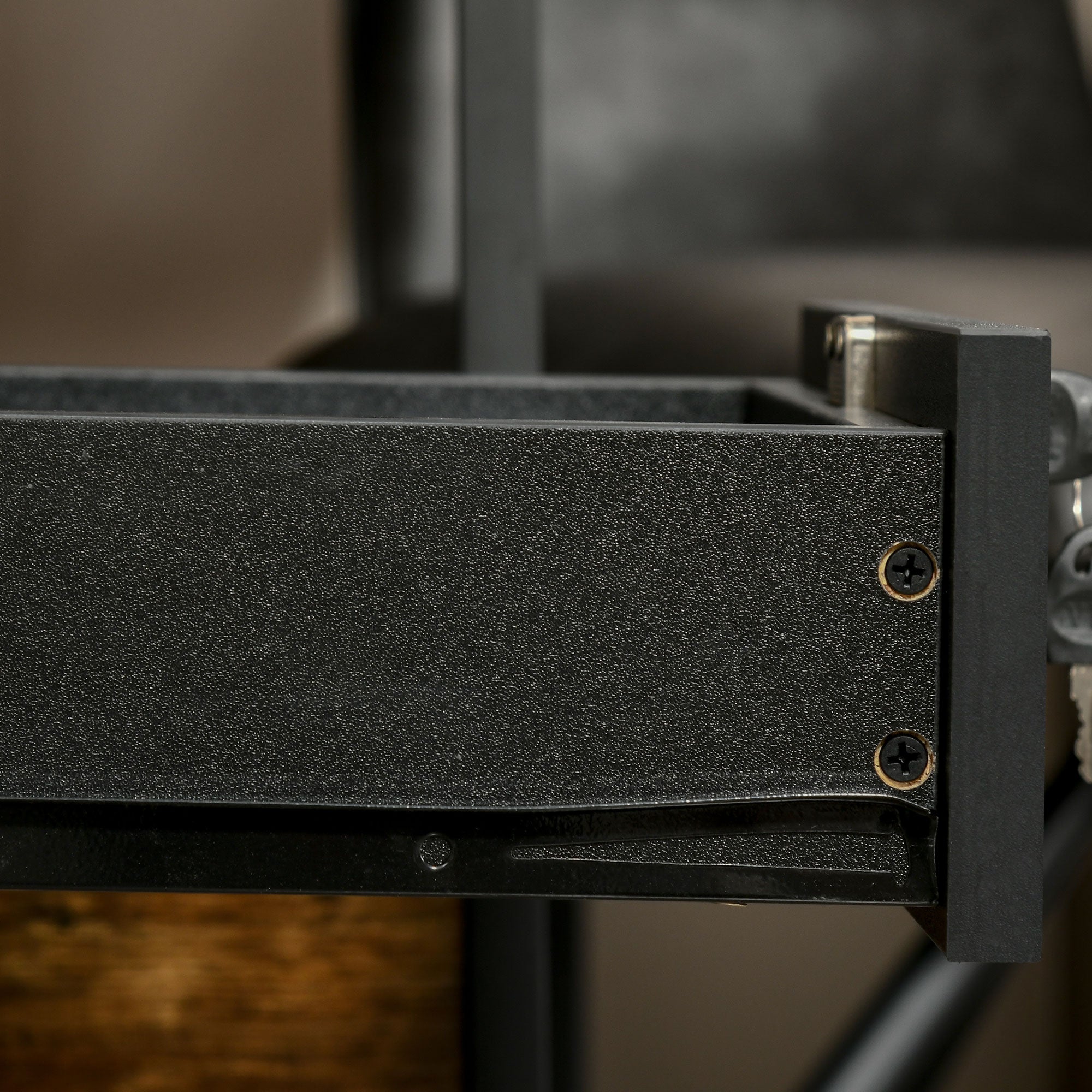 Vinsetto Mobile File Cabinet Lockable Storage Unit Cupboard for A4 Letter Home Filing Furniture for Office, Bedroom and Living Room, 39x40x65cm, Black