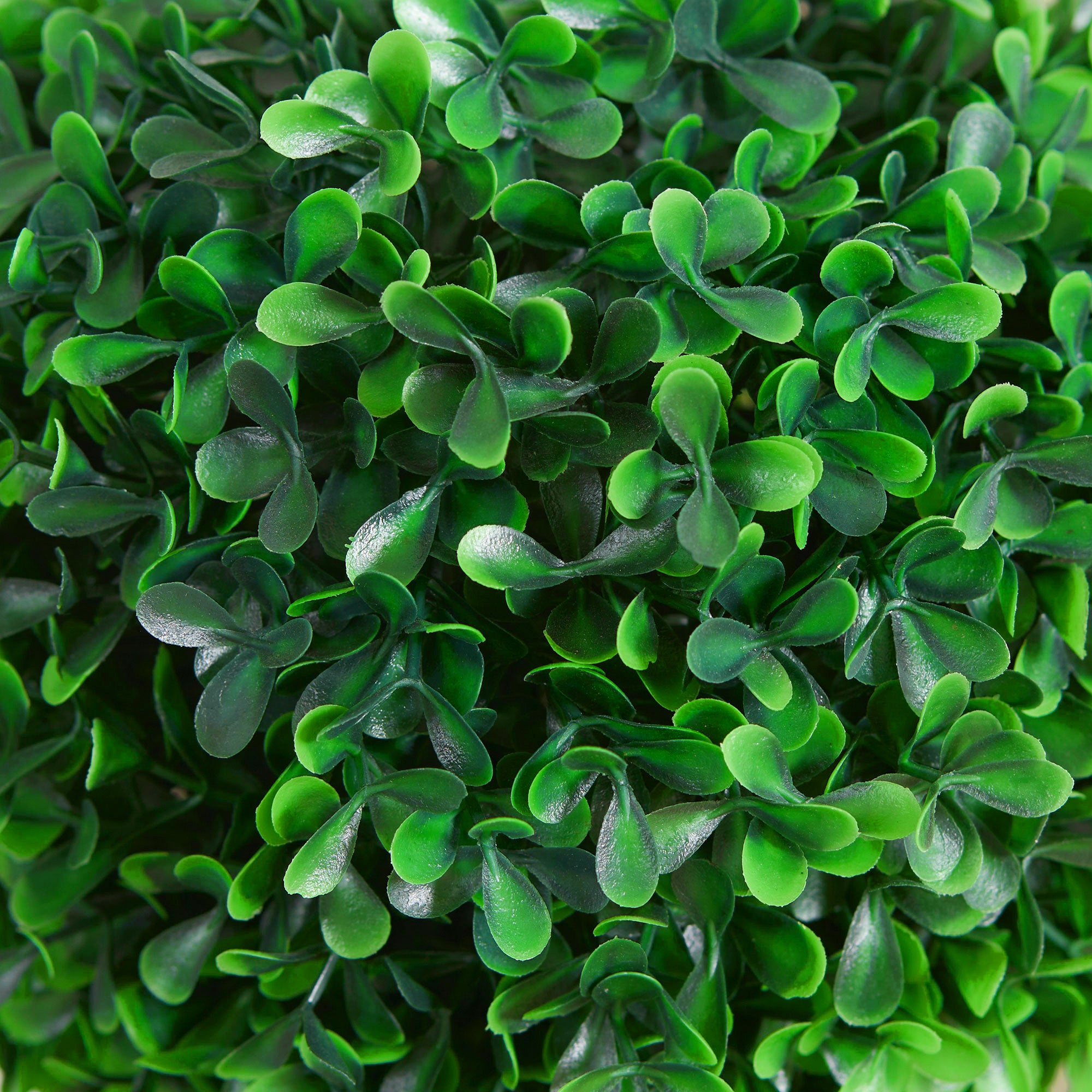 2 Pcs 23.5" Artificial Boxwood Ball Topiary Tree, Fake Plants in Pot, Ball Shaped Leaves