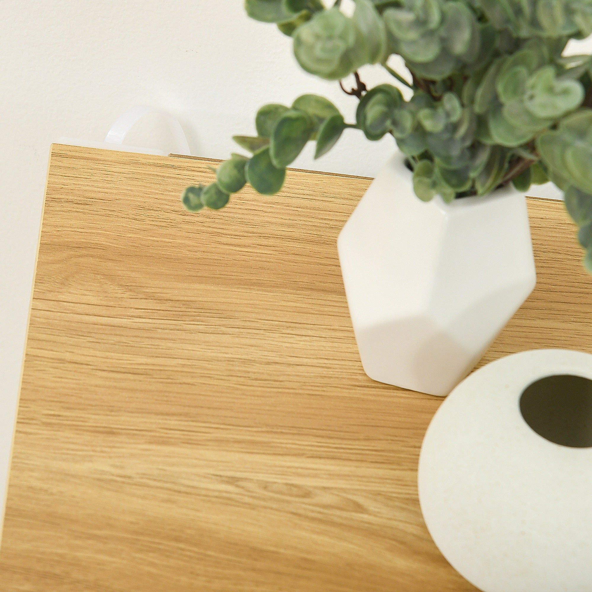 HOMCOM Narrow Shoe Cabinet, Space Saving Shoe Storage Cabinet with 3 Flip Drawers and Adjustable Shelves for 18 Pairs of Shoes for Hallway and Living Room, White