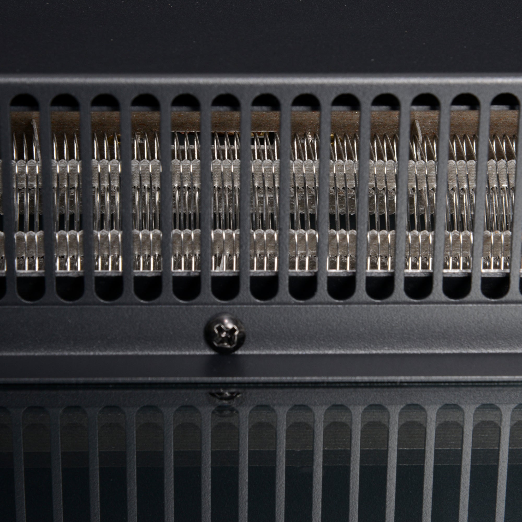 50" Electric Fireplace Heater with Remote Control, Adjustable Color & Brightness, Black