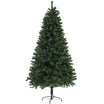 7.5ft Artificial Christmas Tree, Xmas Tree with 1346 Branch Tips, Auto Open Holiday Party DΓ©cor with Steel Base for Home Office, Green