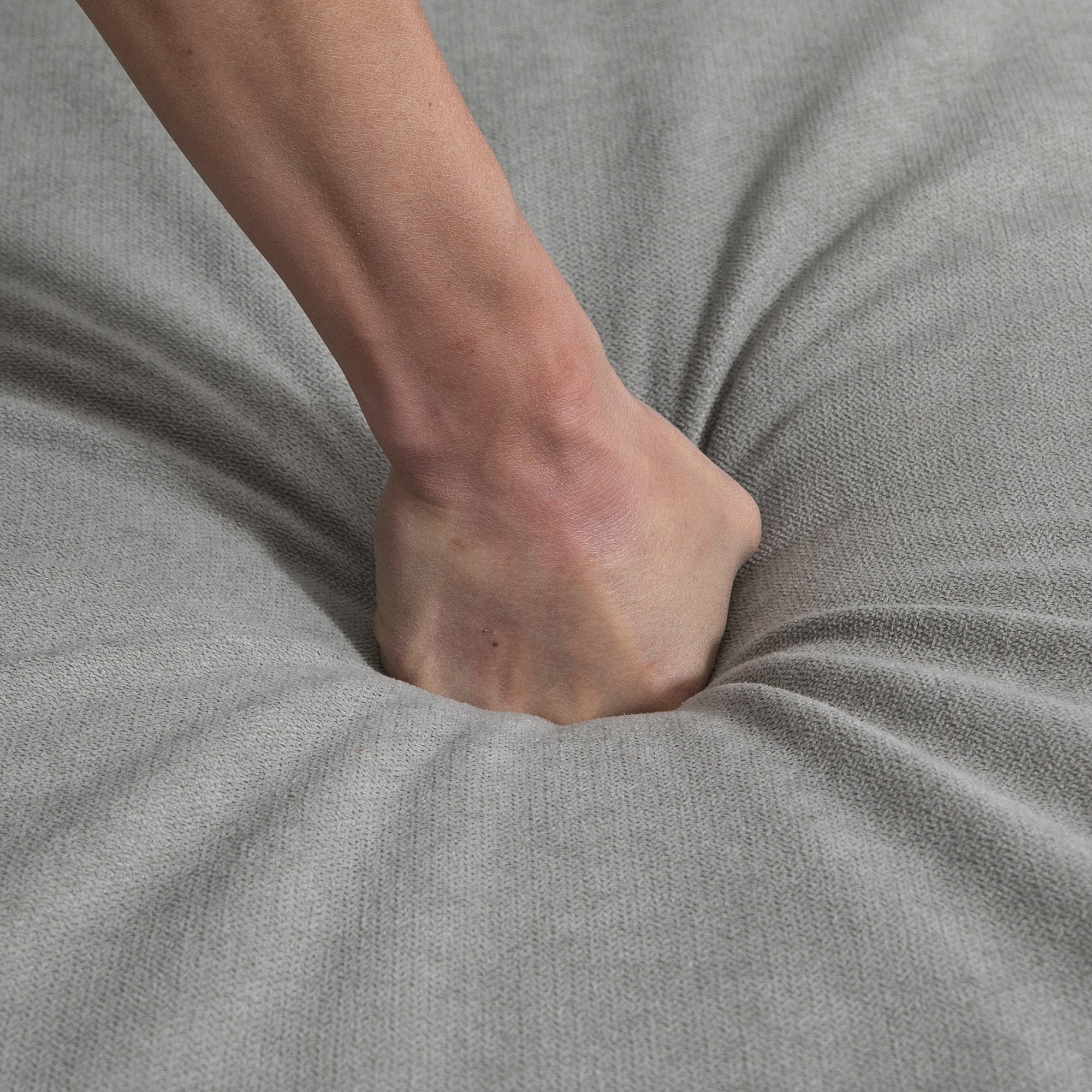 HOMCOM Sectional Sofa, L Shape Couch with Ottoman, Modern Sectional Couch for Living Room, Light Grey