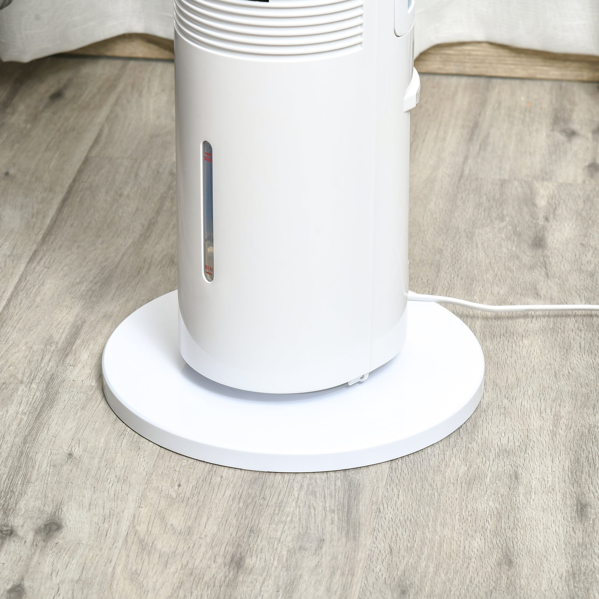 40" Portable Oscillating Air Cooler Fan 3 In 1 Standing Ice Floor Fan with Humidifier Remote White - HOMCOM