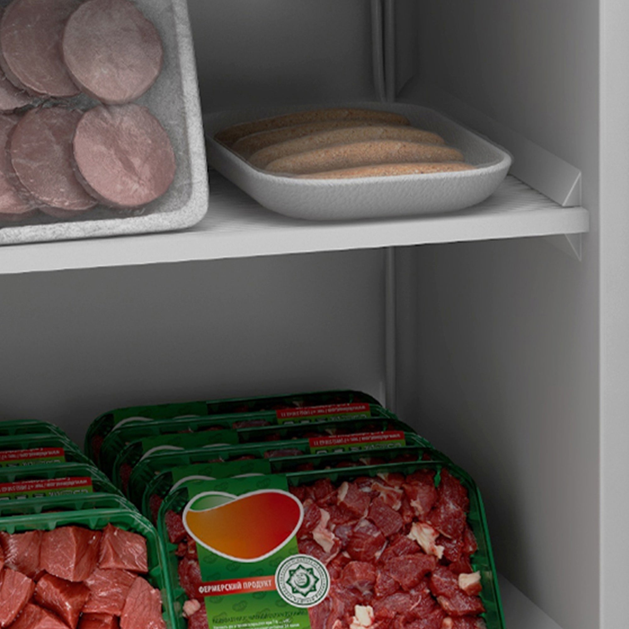 HOMCOM Upright Freezer, 3.0 Cu.Ft Compact Mini Freezer with Reversible Single Door and Adjustable Thermostat, Small freezer for Home, Dorm, Apartment, Home Office, White