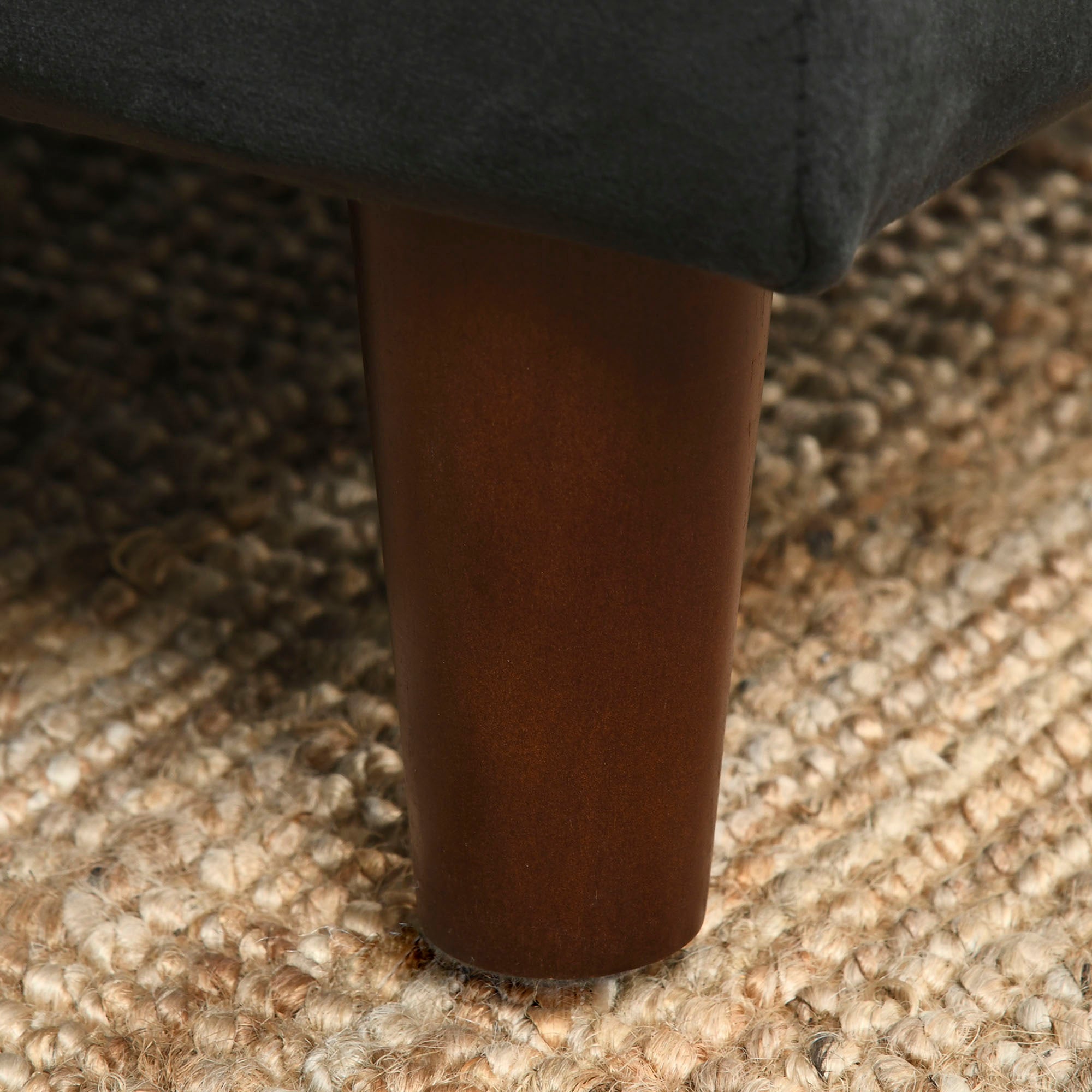 Upholstered L-Shaped Sofa Bed, Reversible Sectional Recliner Sofa Set, Velvet-Touch Sleeper Futon with Footstool, Black