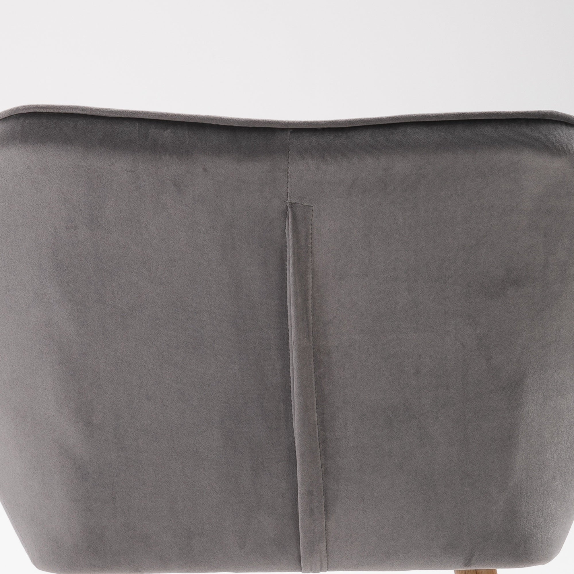 HOMCOM Armchair Accent Chair, Vanity Chair with Wide Arms, Slanted Back, Padding, Metal Frame, Wooden Legs, Home Bedroom Furniture Seating, Grey