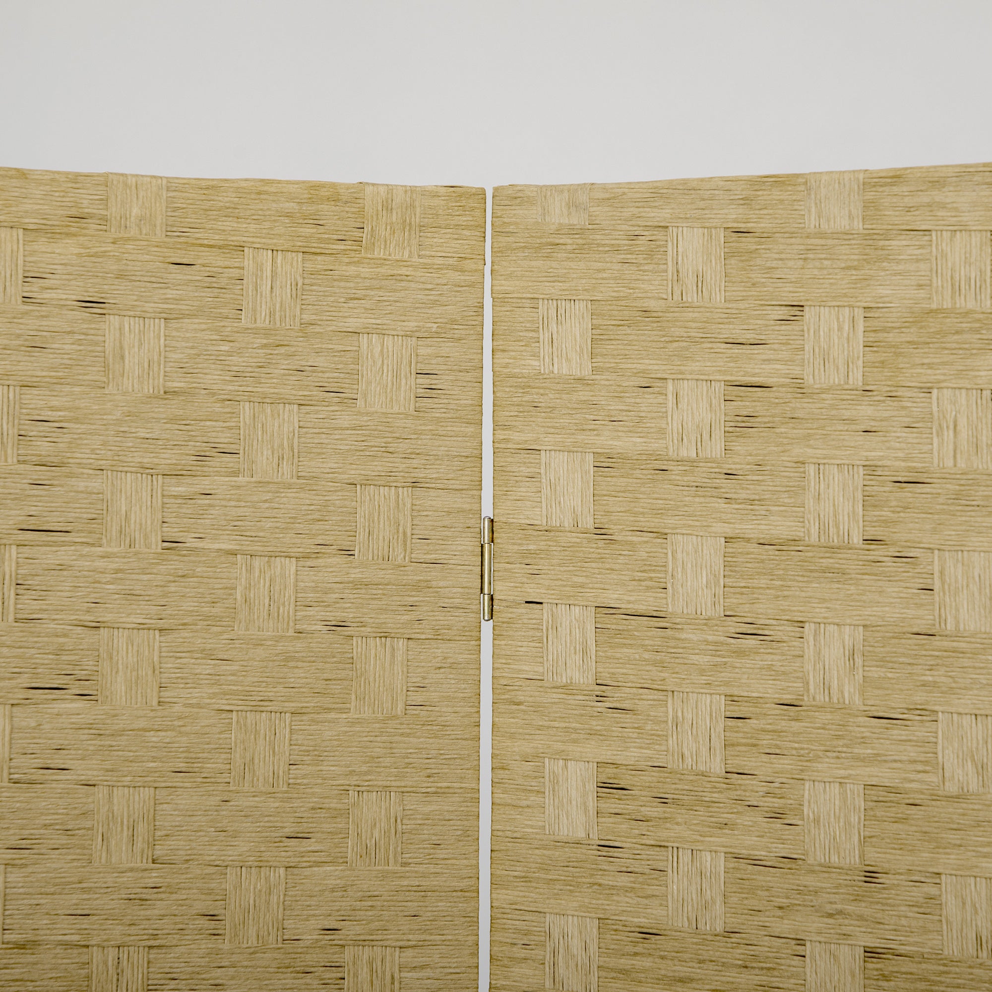 HOMCOM 4-Panel Room Dividers, Wave Fibre Freestanding Folding Privacy Screen Panels, Partition Wall Divider for Indoor Bedroom Office, 170 cm, Brown