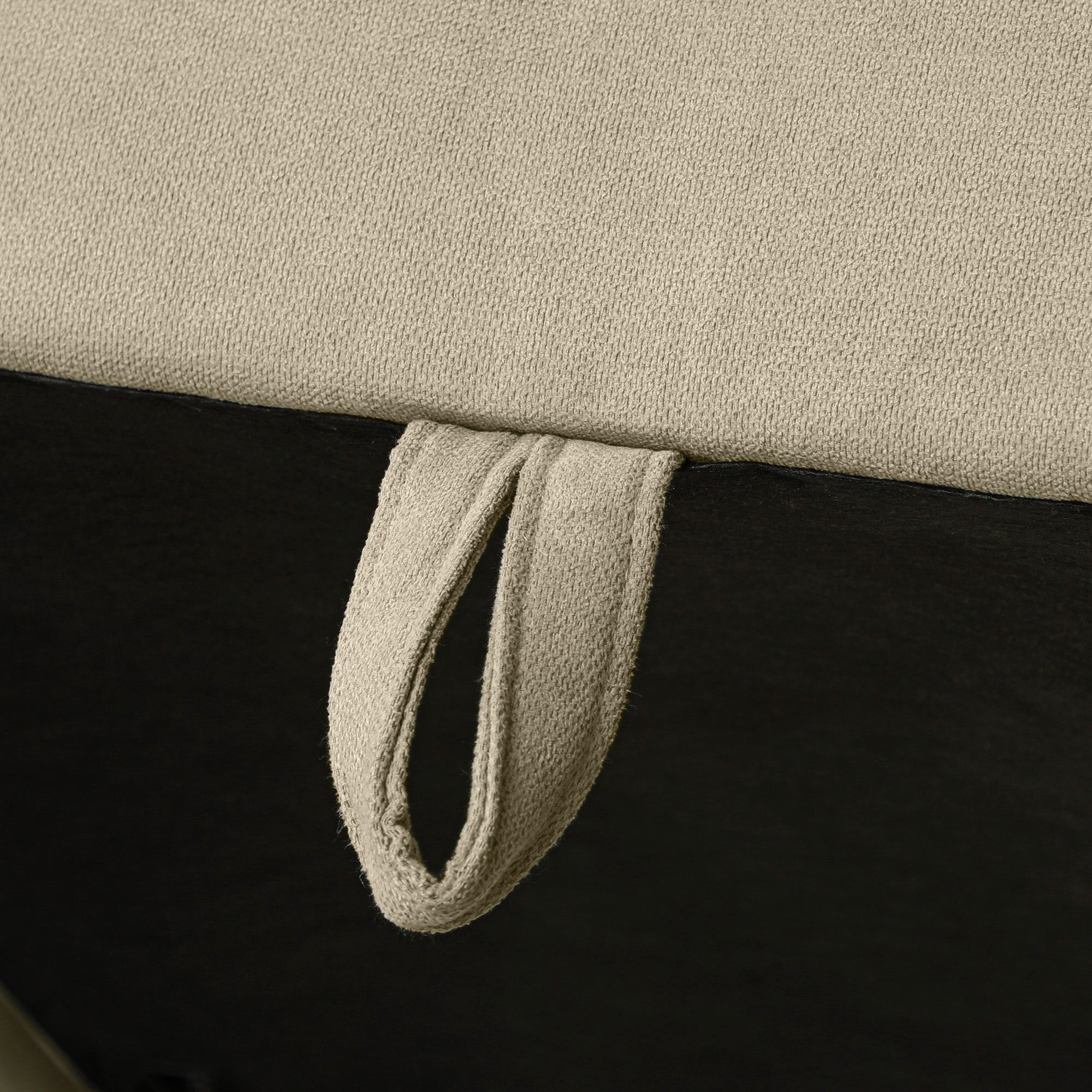 HOMCOM Convertible Modular Sectional Sofa with Storage, Tufted 3 Seater Sofa Set, L Shaped Sofa Couch with Ottoman, Wood Frame for Living Room, Light Brown