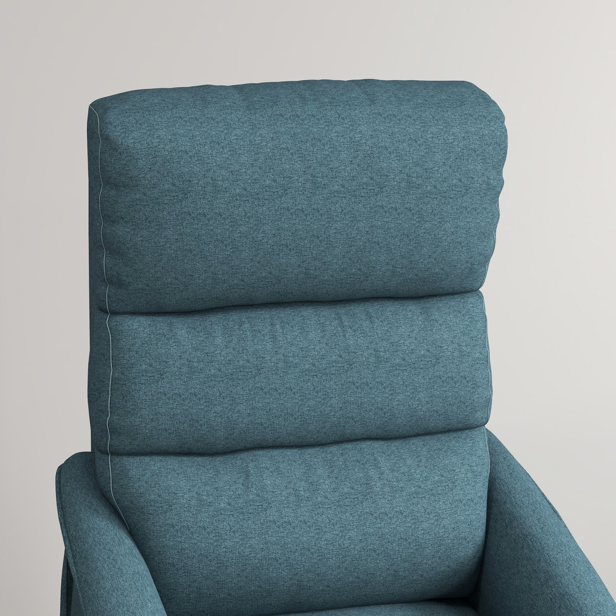 Electric Power Lift Chair with 135° Recline & Remote Control for Elderly Comfort, Blue