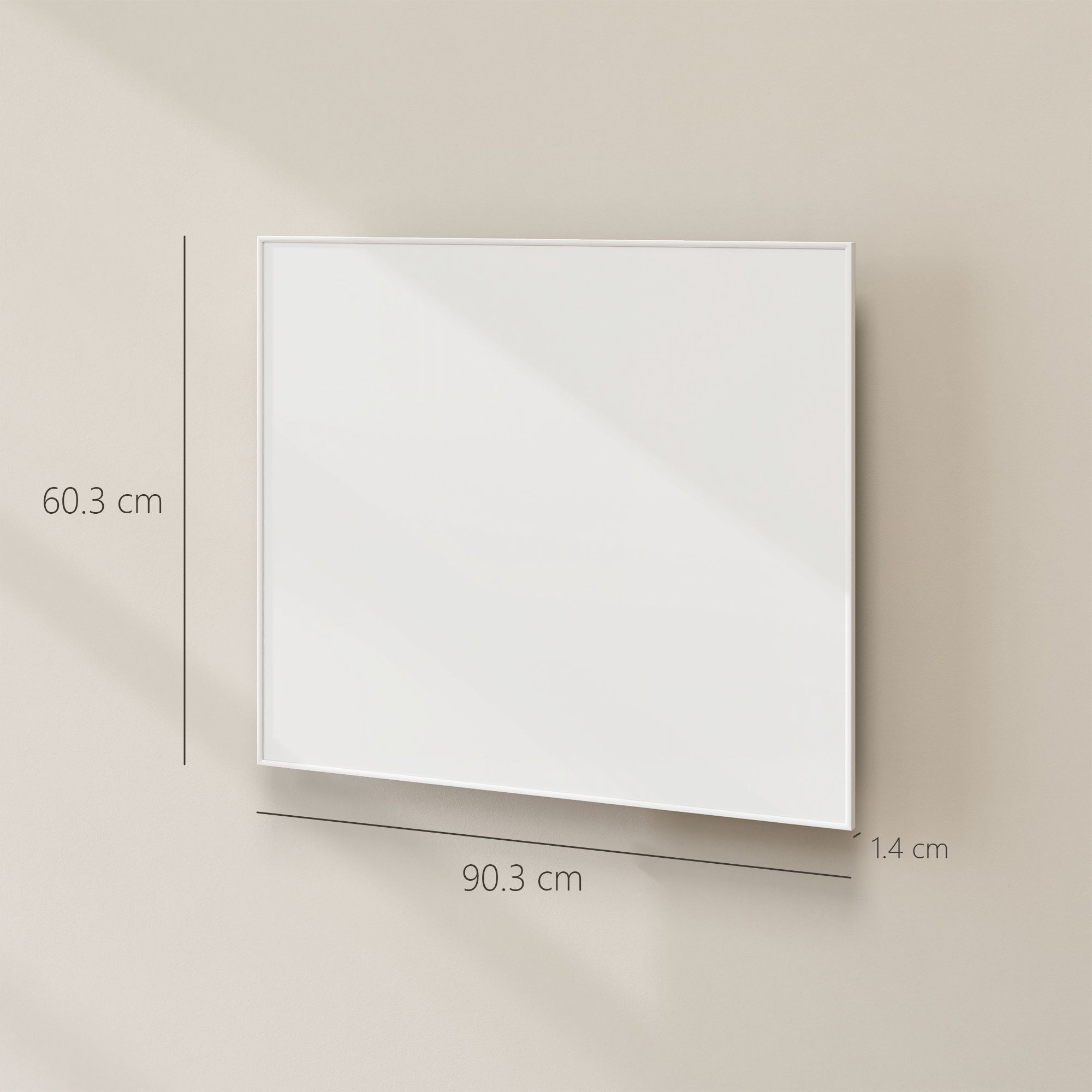 Wifi Enabled Smart Electric Heater, 520W Far Infrared Panel Heater, Low Energy, Voice Control, Adjustable Thermostat, Weekly and 12H Timer, Wall Mounted Radiator, Overheat Protection, White