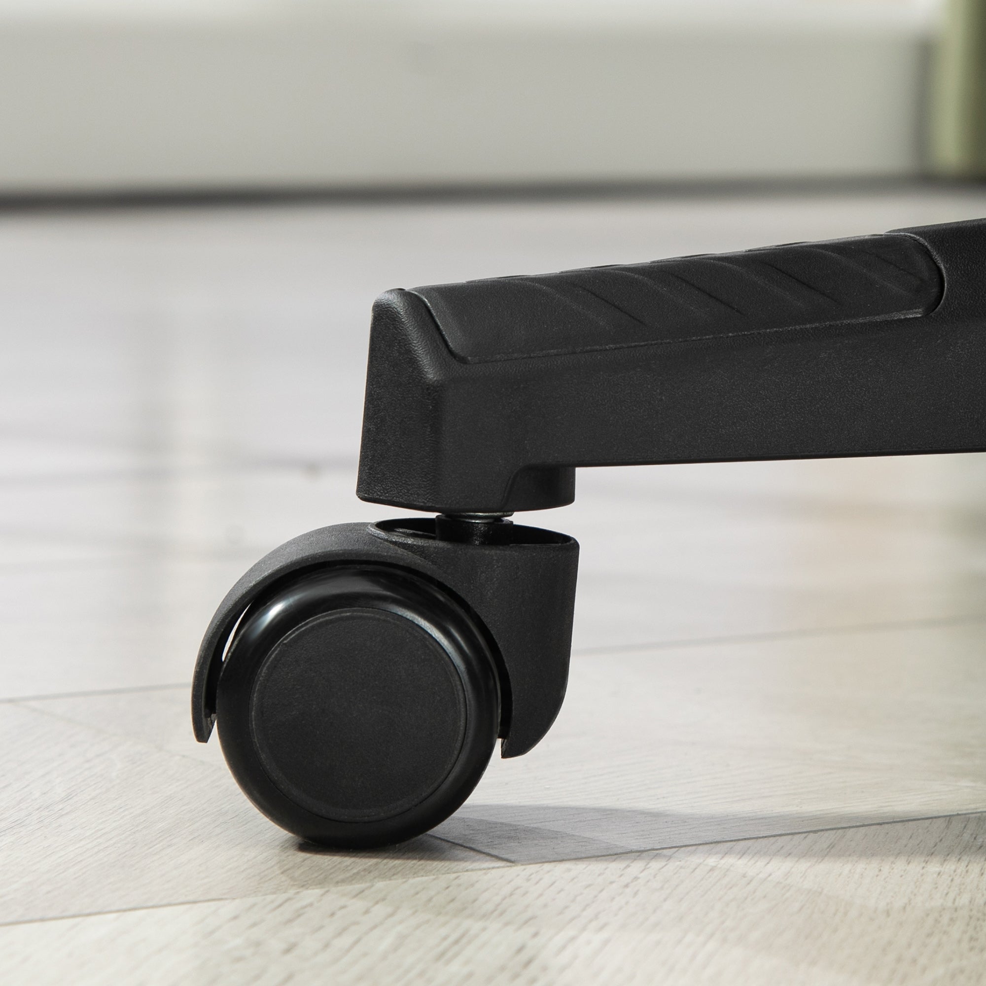 Heated Massage Office Chair with 6 Vibration Points, Armrest and Remote, Blue