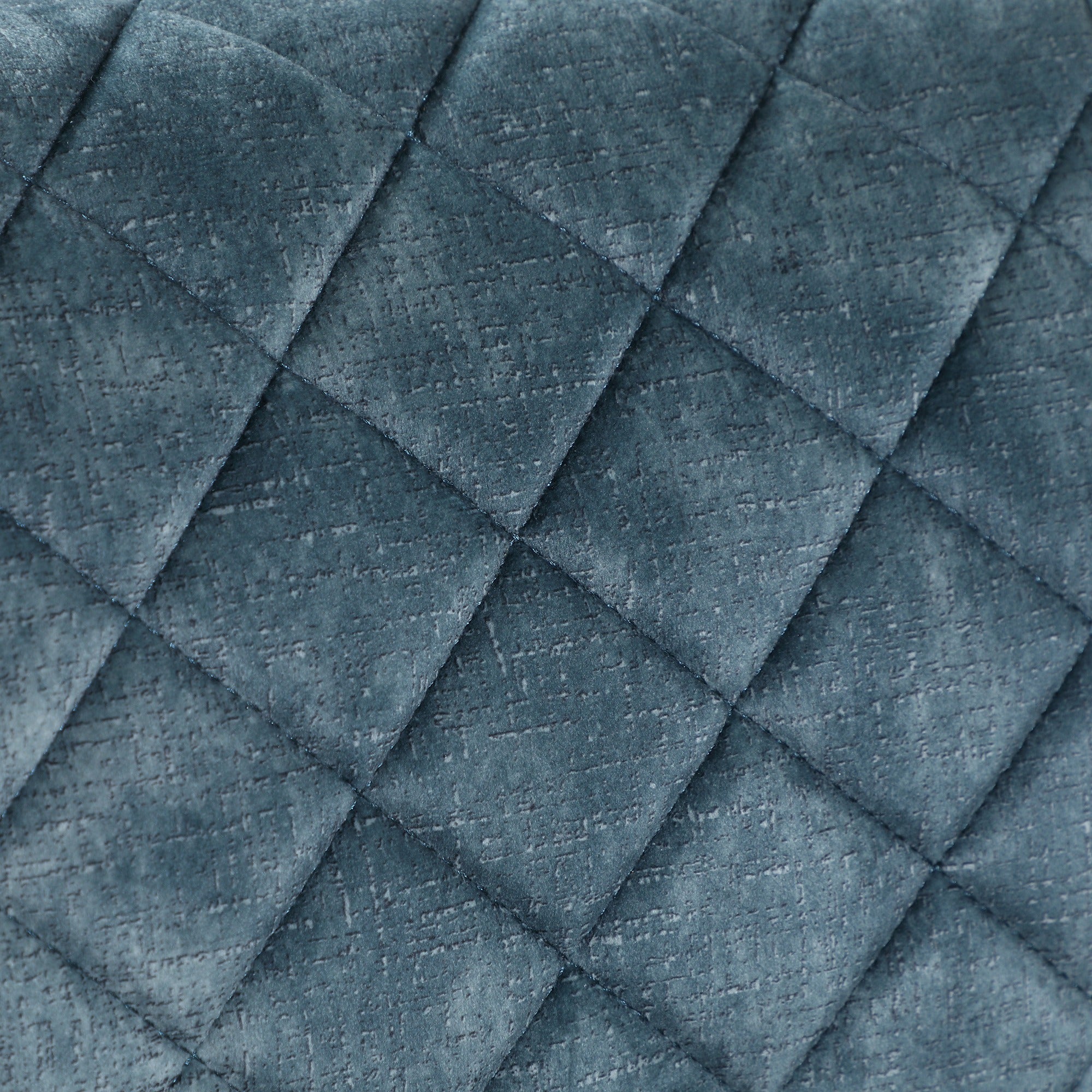 HOMCOM Bar Stools Set of 2, Velvet-Touch Fabric Counter Height Bar Chairs, Kitchen Stools with Steel Legs for Dining Area, Kitchen Island Barstools, Blue