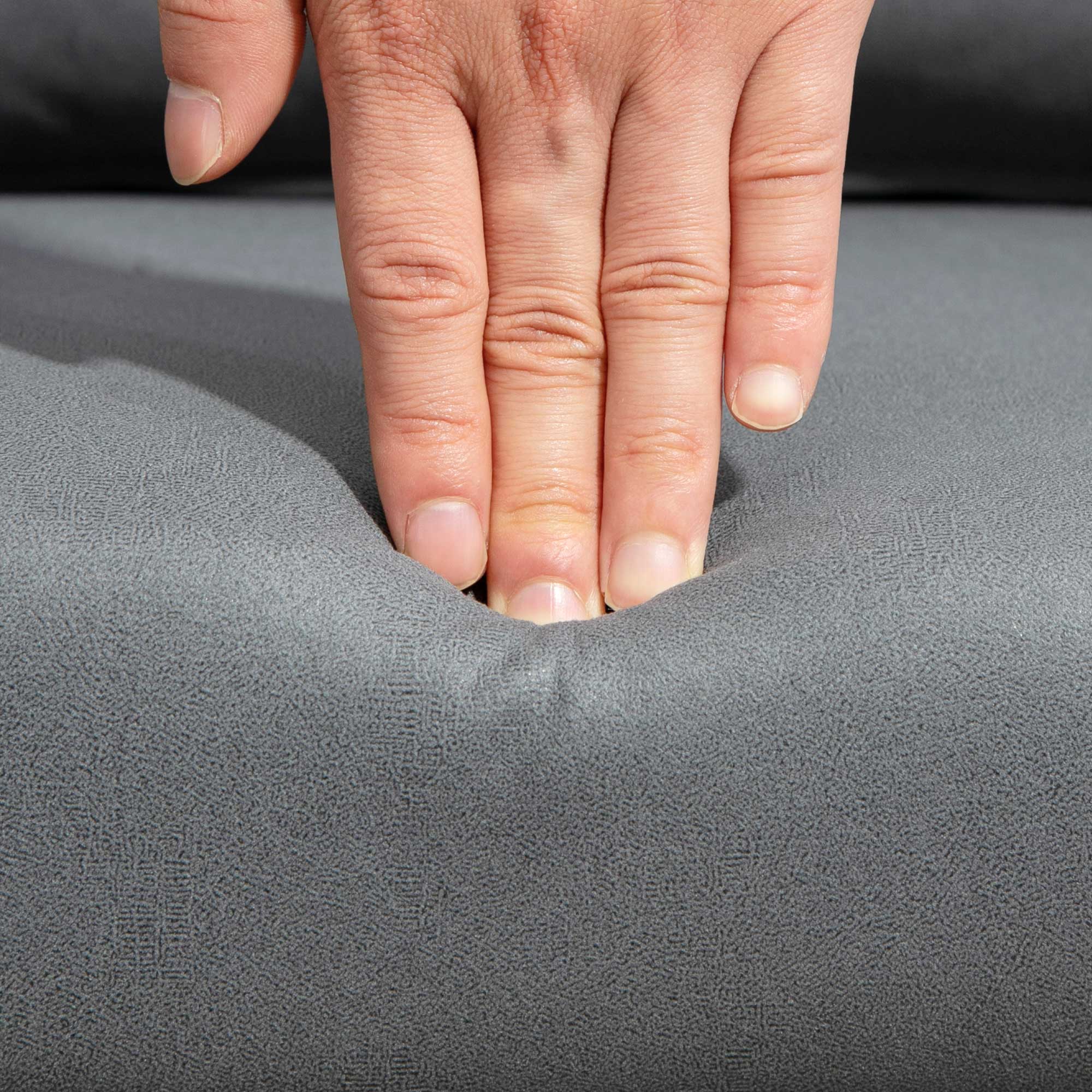 HOMCOM Swivel Microfibre Accent Chair for Living Room Contemporary Vanity Armchair with Adjustable Height Thick Cushion Lumbar Support Armrest for Bedroom Office Dark Grey