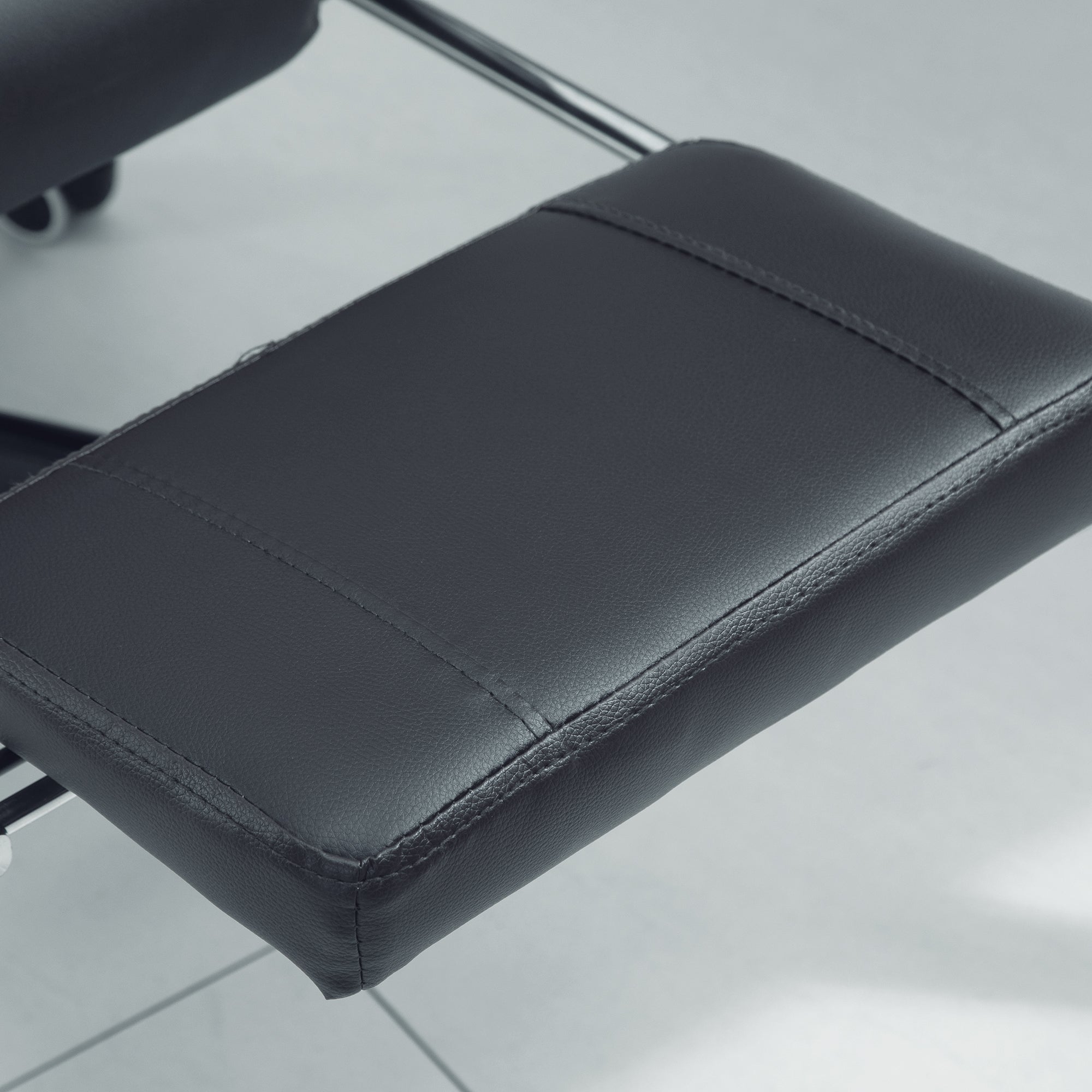 7-Point Massage Office Chair w/ Lumbar Support, Footrest & Adjustable Height, Blue