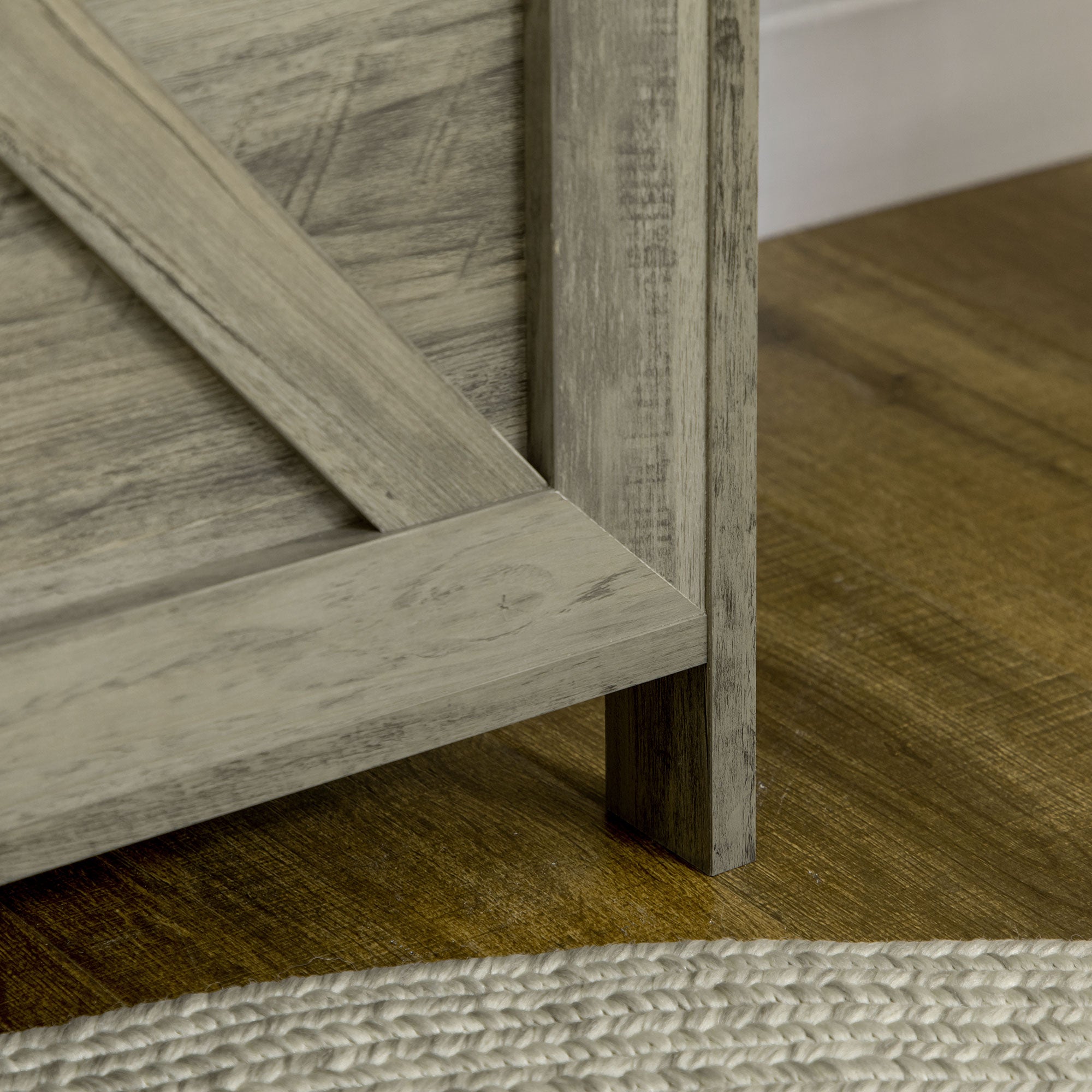 30" Farmhouse Storage Chest, Lift Top Box Organizer w/ Safety Hinge to Open Up 100°, White