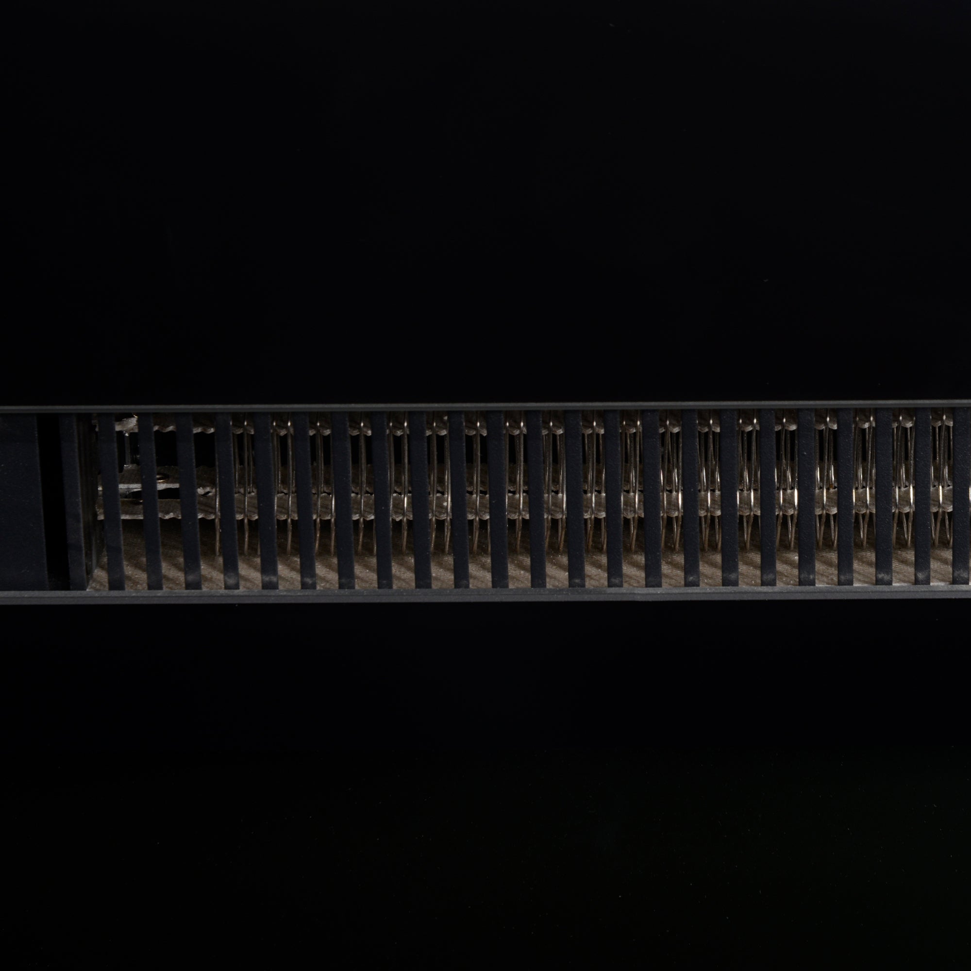 40" Electric Fireplace Heater with Remote Control, Adjustable Flame & Brightness, Black