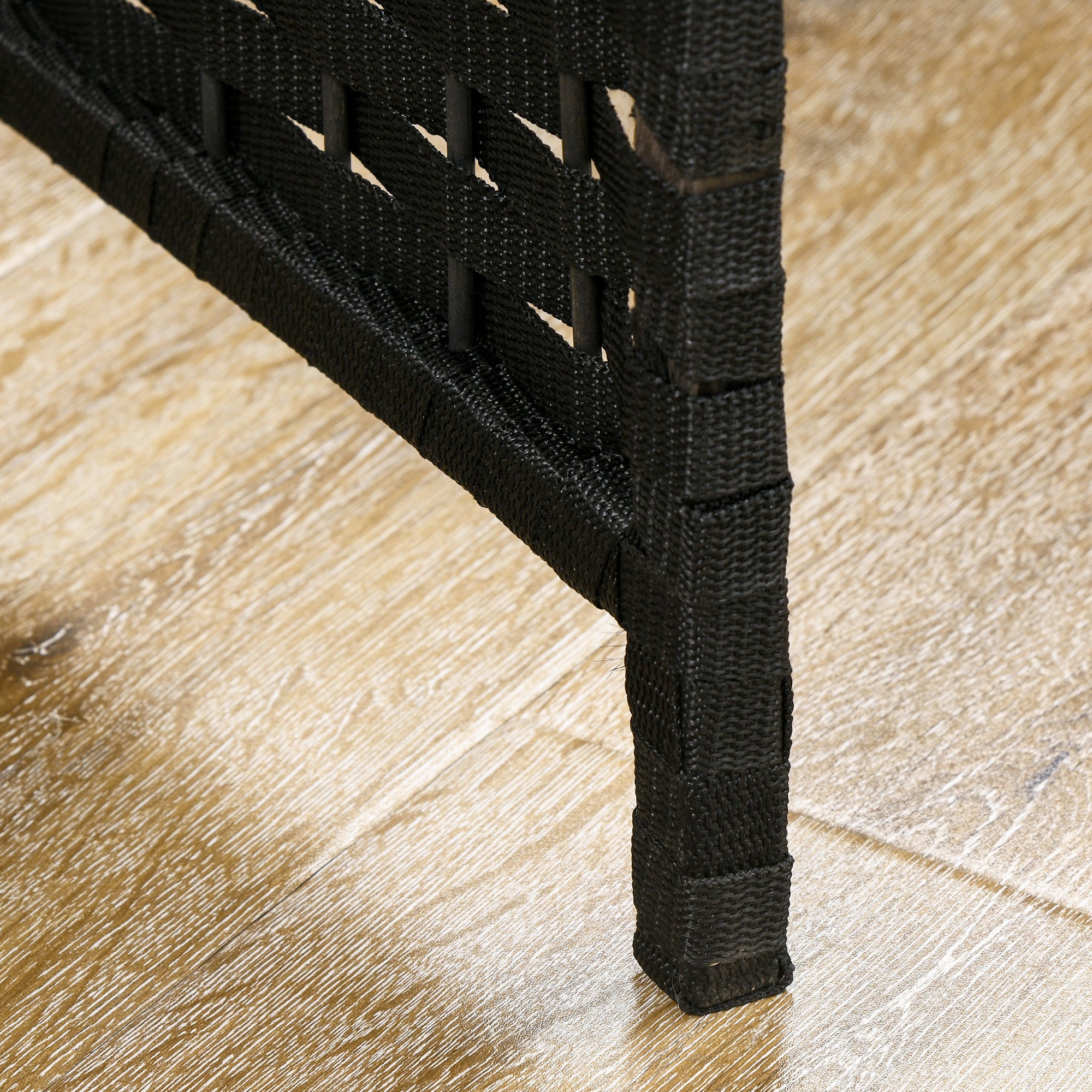 4 Panel 5.6' Tall Privacy Screen Freestanding Room Divider, Black - HOMCOM