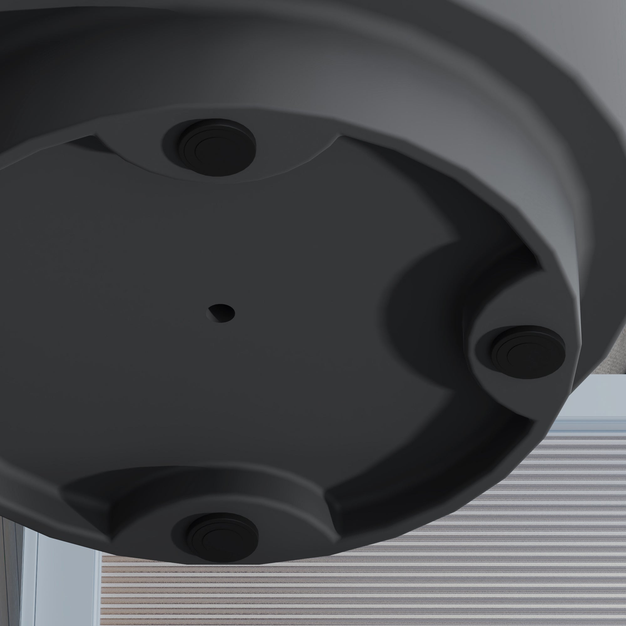 HOMCOM 2.6 Gal Outdoor Cooler Side Table, 3-In-1 Cool Bar Table with Storage, Removable Ice Bucket and Lid, Concrete Small Patio Table for Party, Poolside, Deck, Charcoal Gray