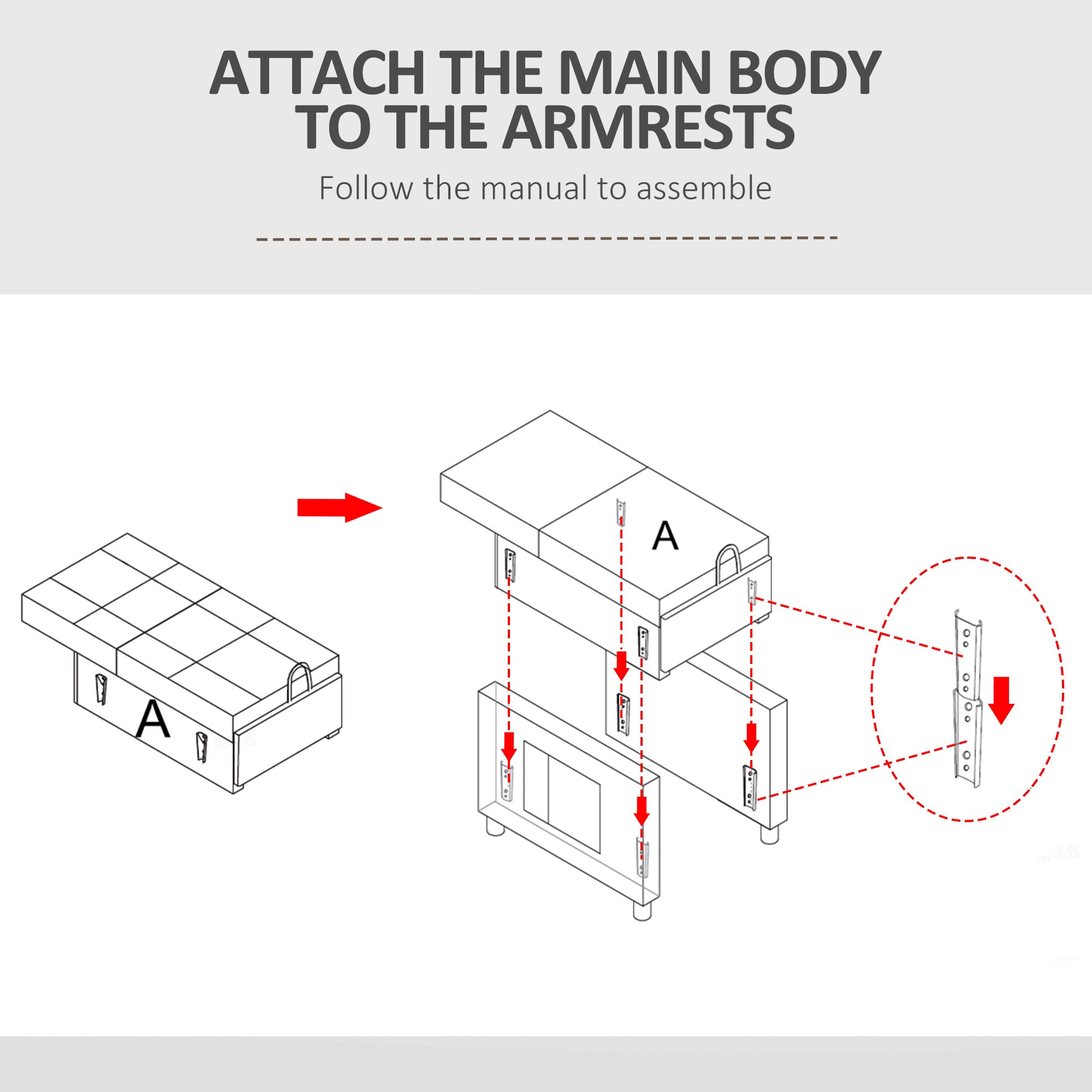 HOMCOM Compact Single Sofa Bed, Pull Out Chair Bed, Convertible Sleeper Chair with Adjustable Backrest, Pillow, Side Pockets for Home Office, Bedroom, Living Room, Grey