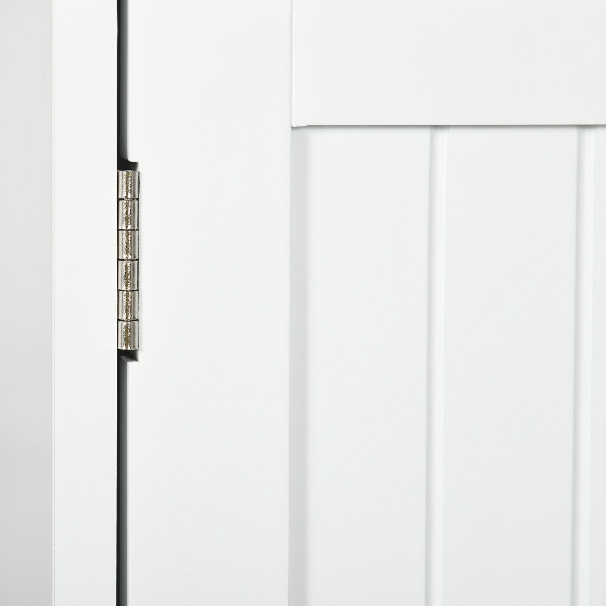 kleankin Bathroom Wall Cabinet, Medicine Cabinet, Over Toilet Storage Cabinet with Shelf and Drawers for Hallway, Living Room, White