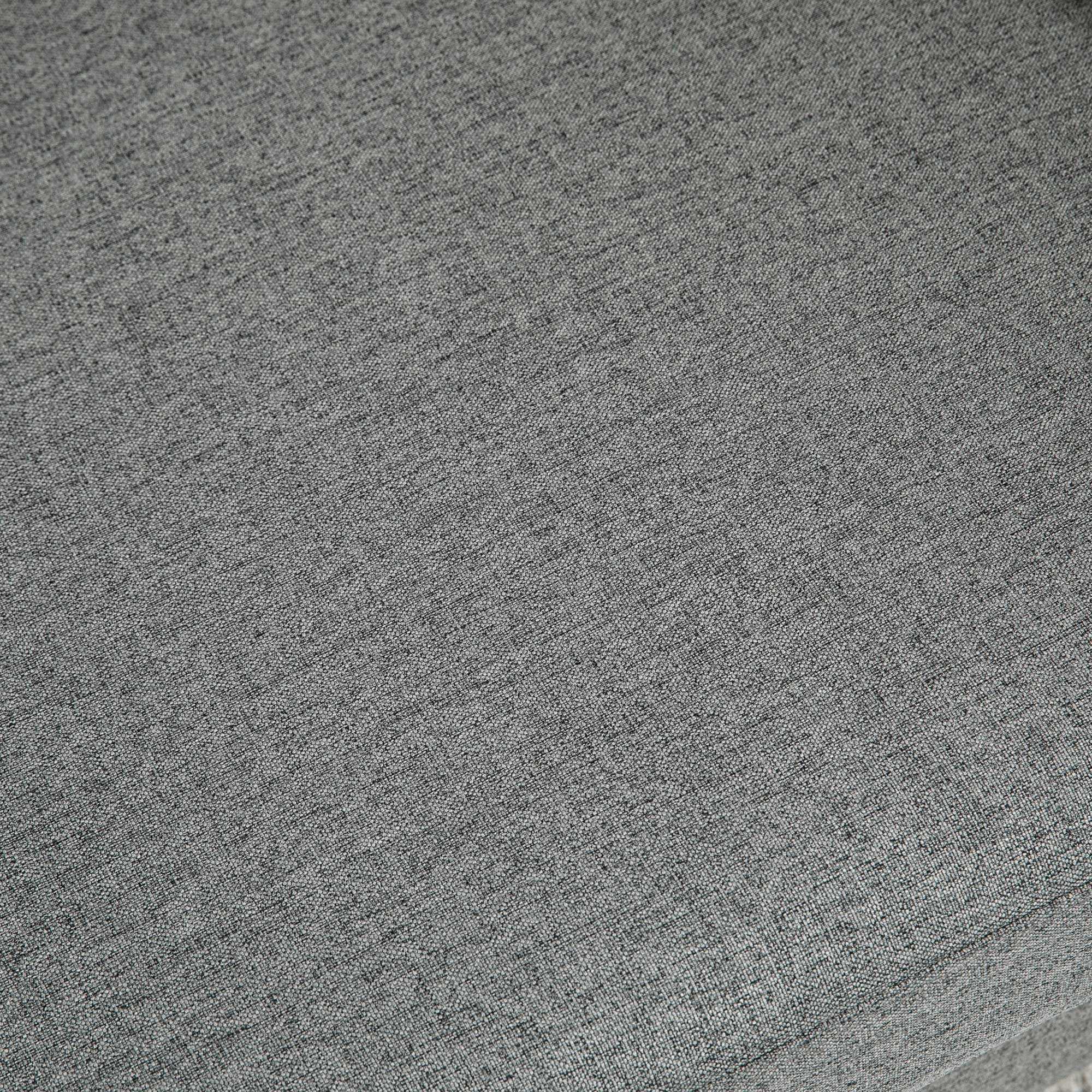 HOMCOM 2 Seater Sofa, Compact Loveseat, Fabric Couch with Wood Legs and Armrest, for Living Room and Home Office Grey