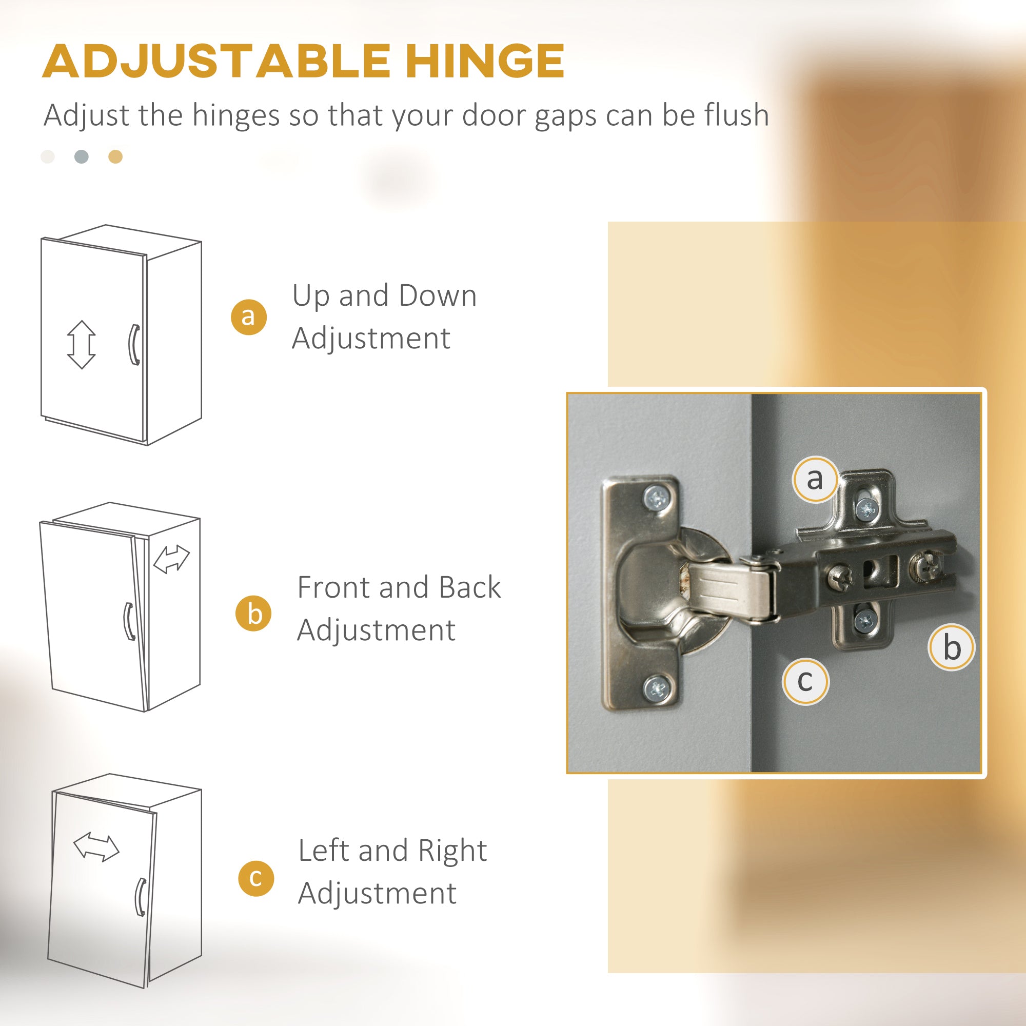 71" Freestanding Buffet with Hutch Kitchen Storage Cabinets Pantry with 6 Doors Gray - HOMCOM