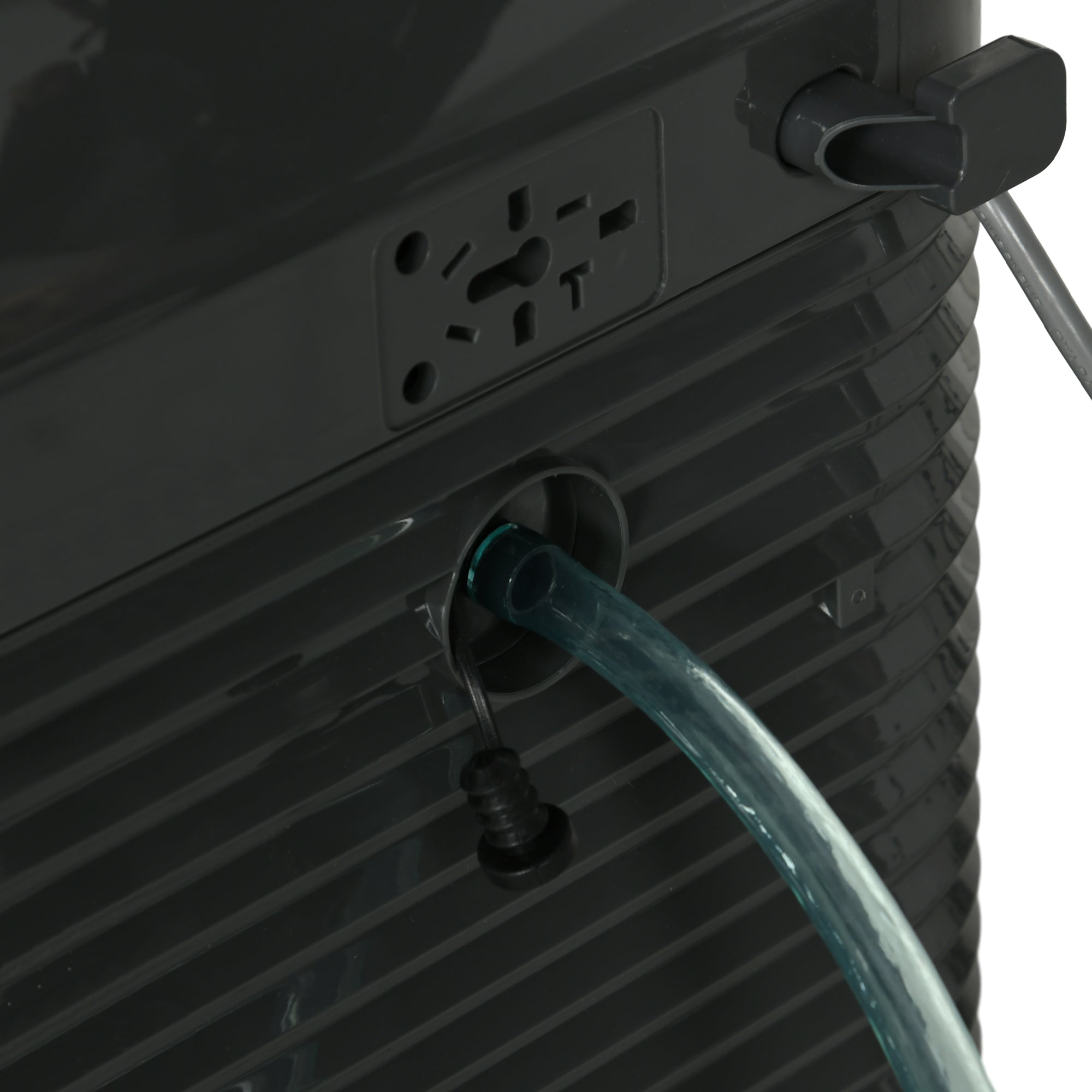 12000 BTU Mobile Air Conditioner 550 Sq. Ft., Dehumidifier 24H Timer, White