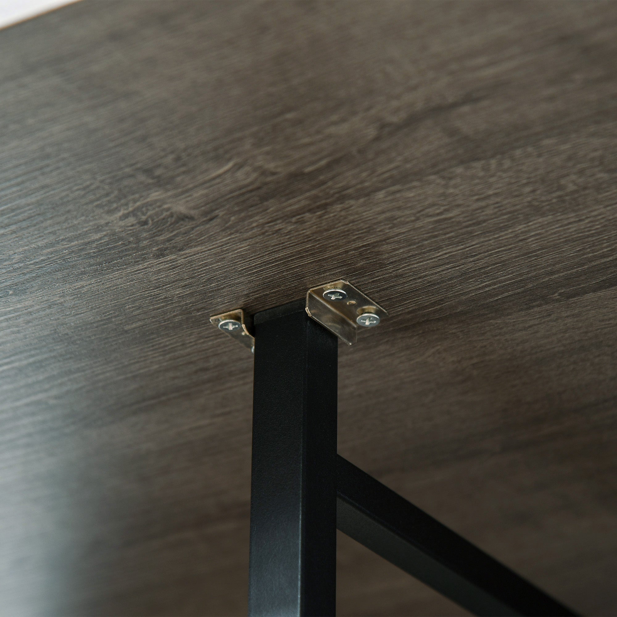 Mobile Drop Leaf Table, Folding Dining Table with 6 Wheels & Storage Shelf for Small Spaces, Kitchen, Dining Room, Grey