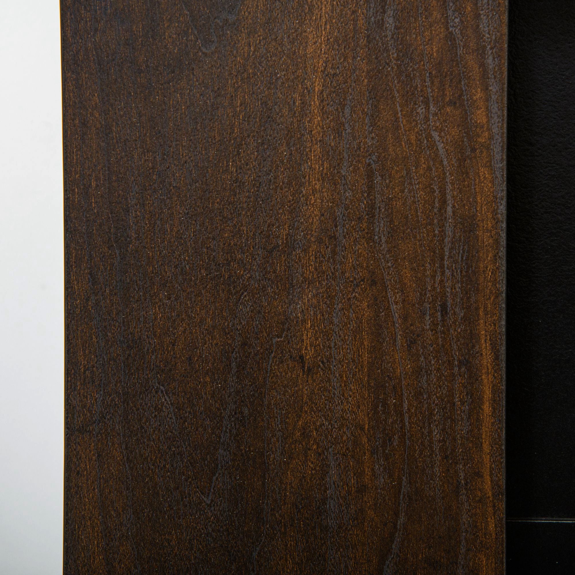 35" Freestanding Electric Fireplace Mantel w/ Remote & Overheat Protection, 1400W, Brown