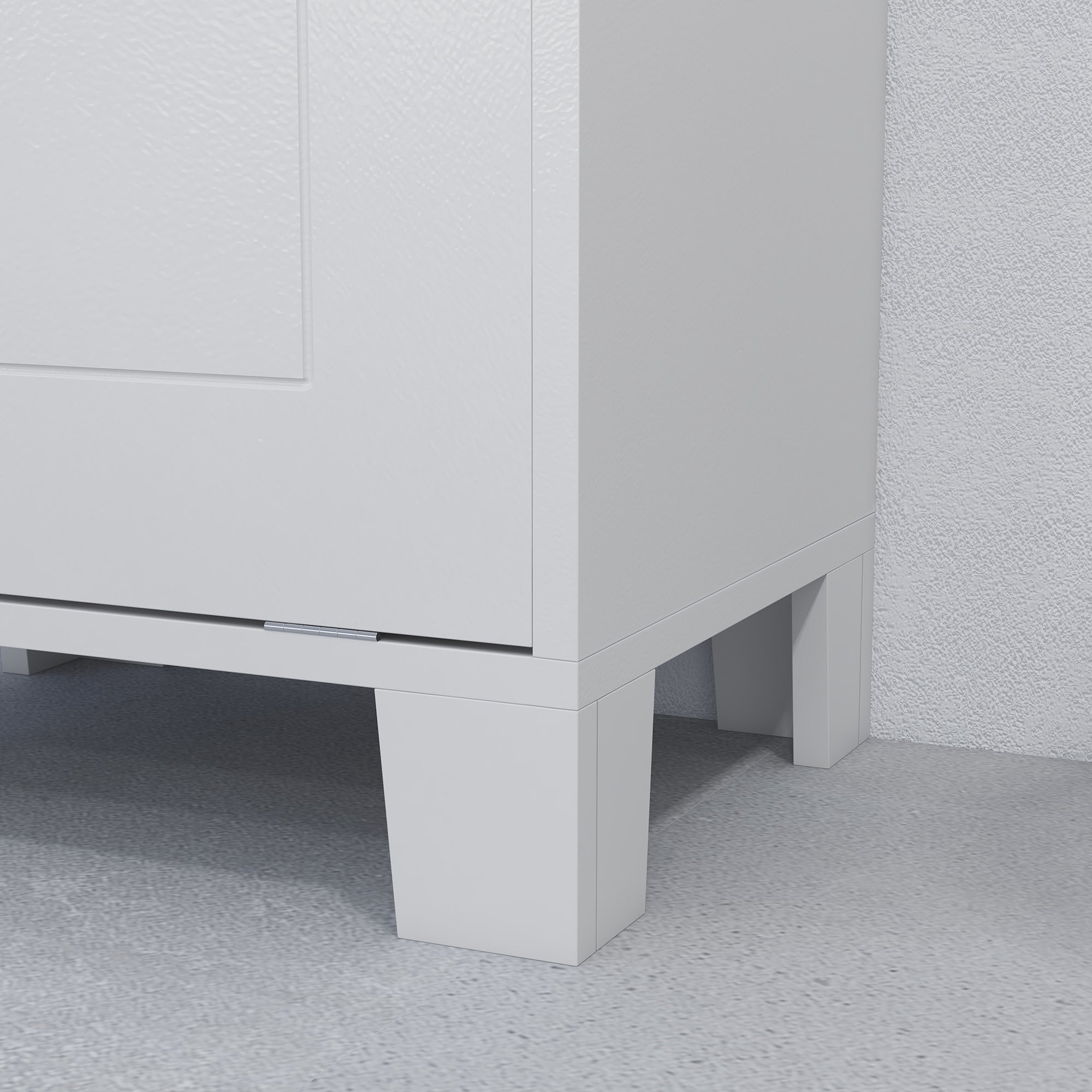 31" Tilt Out Laundry Hamper, Bathroom Storage Cabinet, Home Organizer Hamper, White