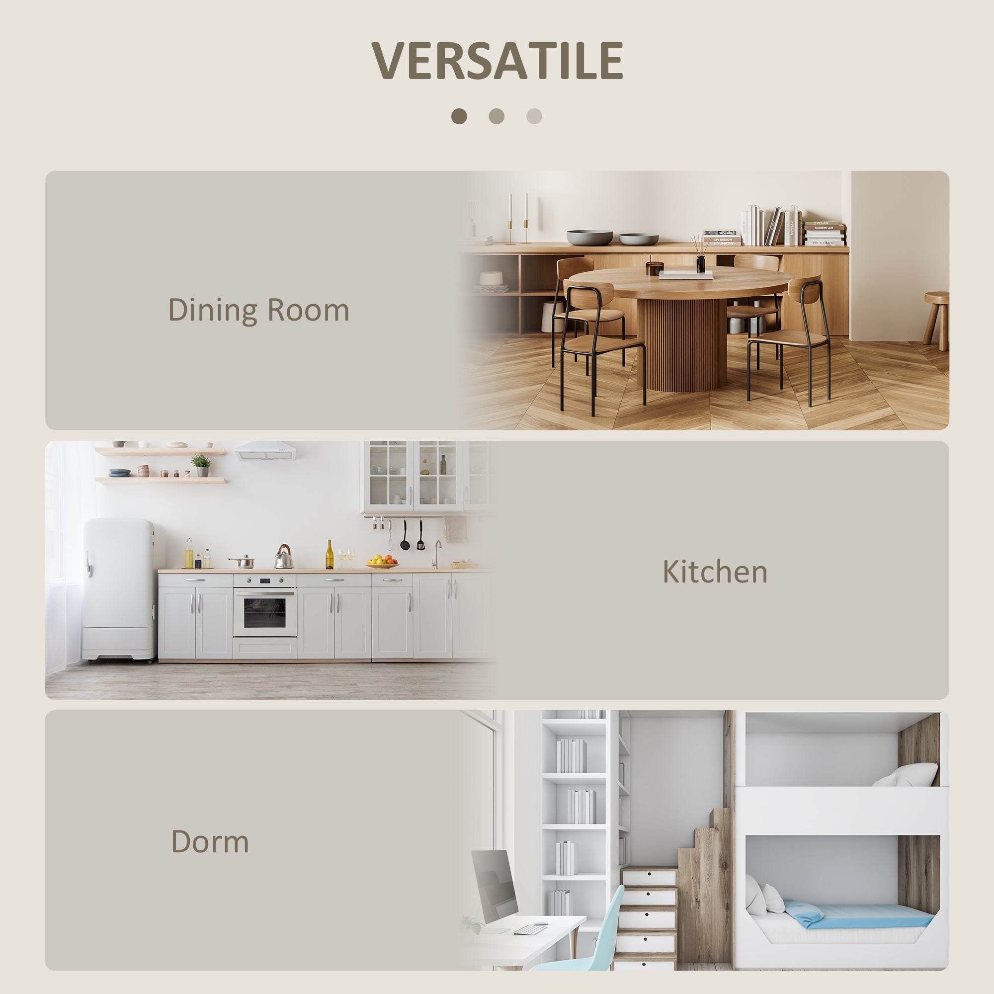 HOMCOM Folding Dining Table, Space-saving Drop Leaf Table for Small Space, Kitchen, Dining Room, Oak