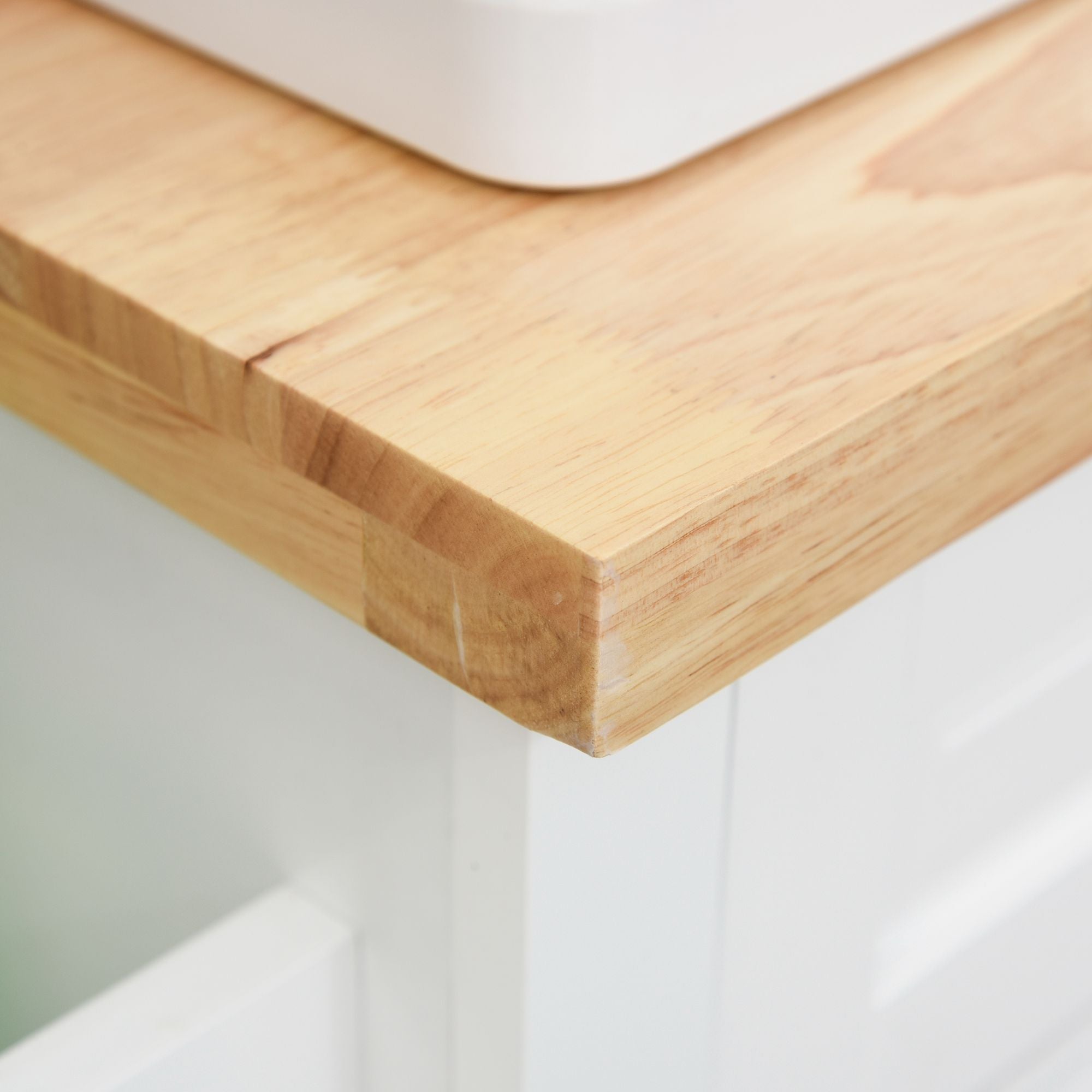 GlideSpace Rolling Kitchen Microwave Island with Flexible Storage Shelf Unit and Drawers - HOMCOM