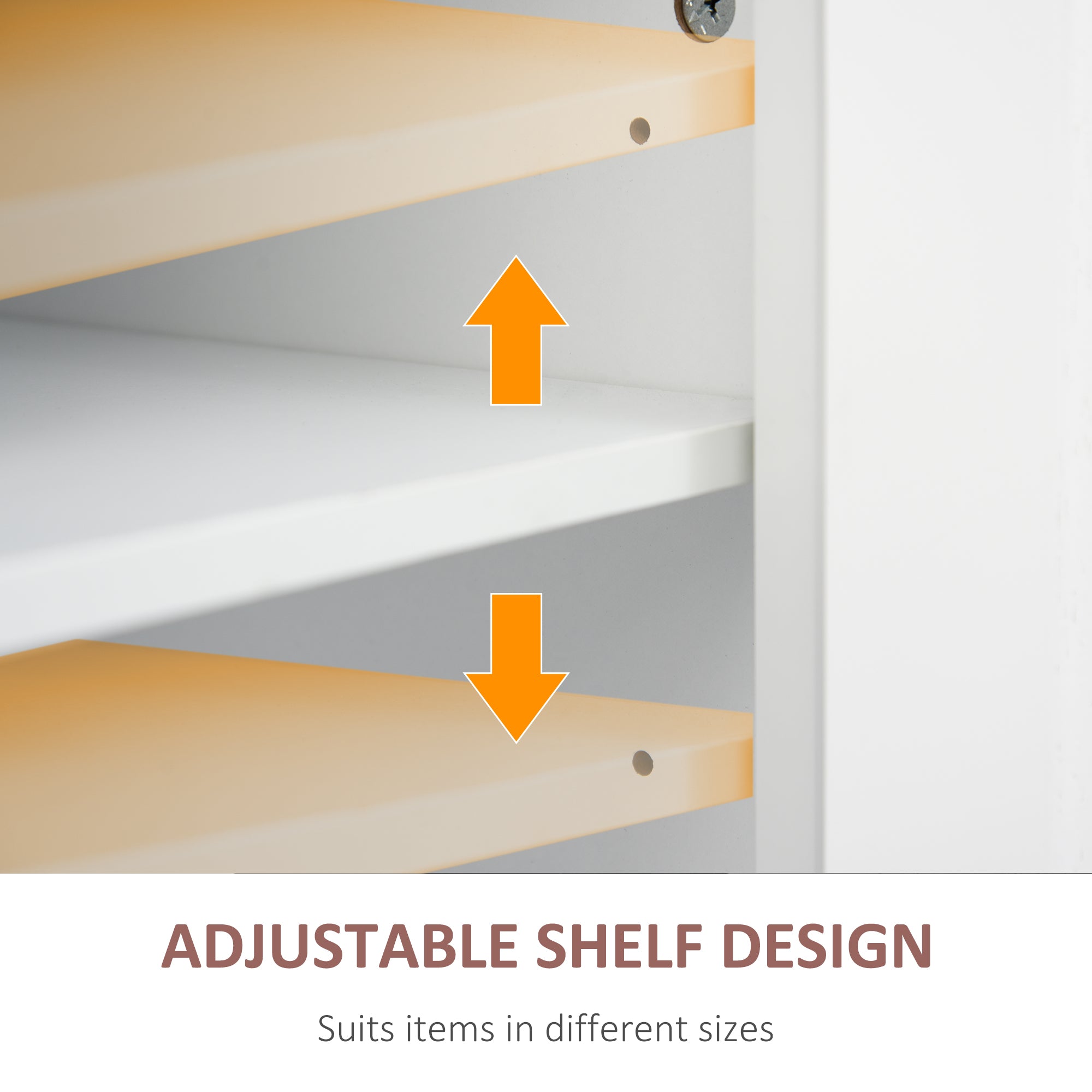 Rolling Kitchen Microwave Island with Flexible Storage Shelf Unit and Drawers