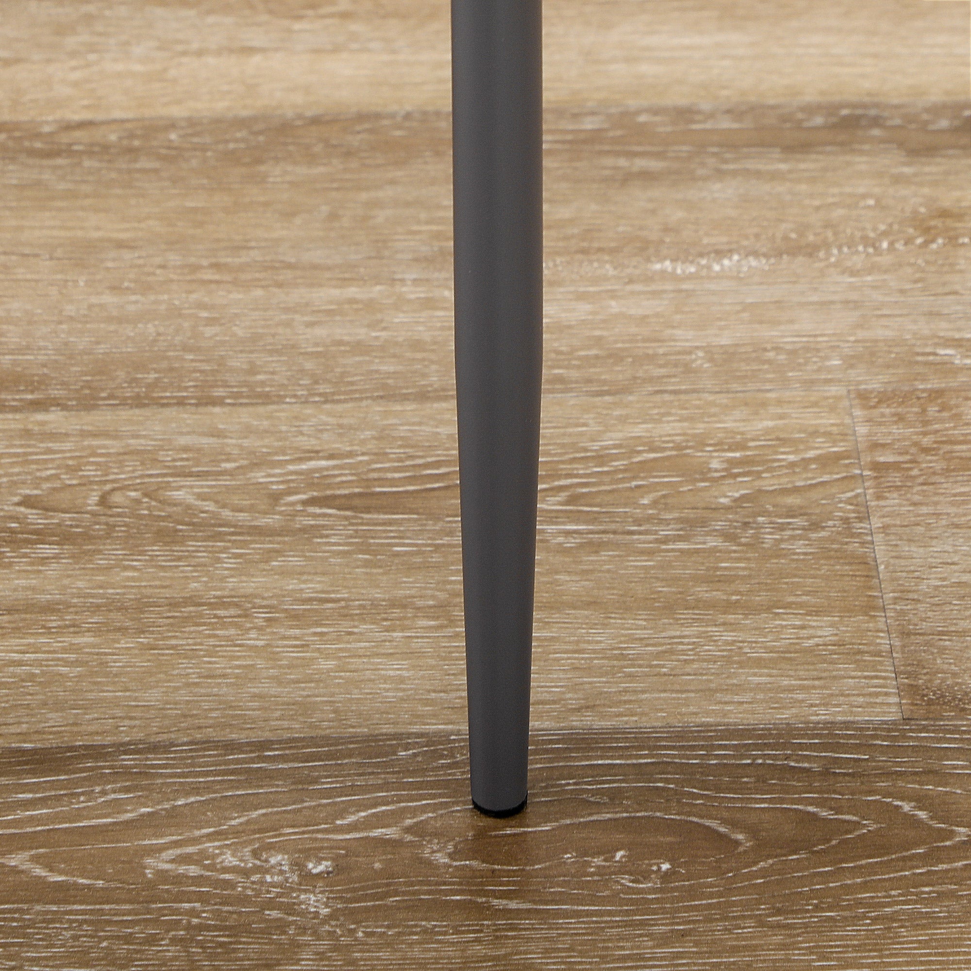 HOMCOM Dining Table Set for 4, 5-Piece Rectangular Glass Kitchen Table and Chairs with Metal Frame and Faux Leather Upholstery for Dining Room, Living Room, Grey