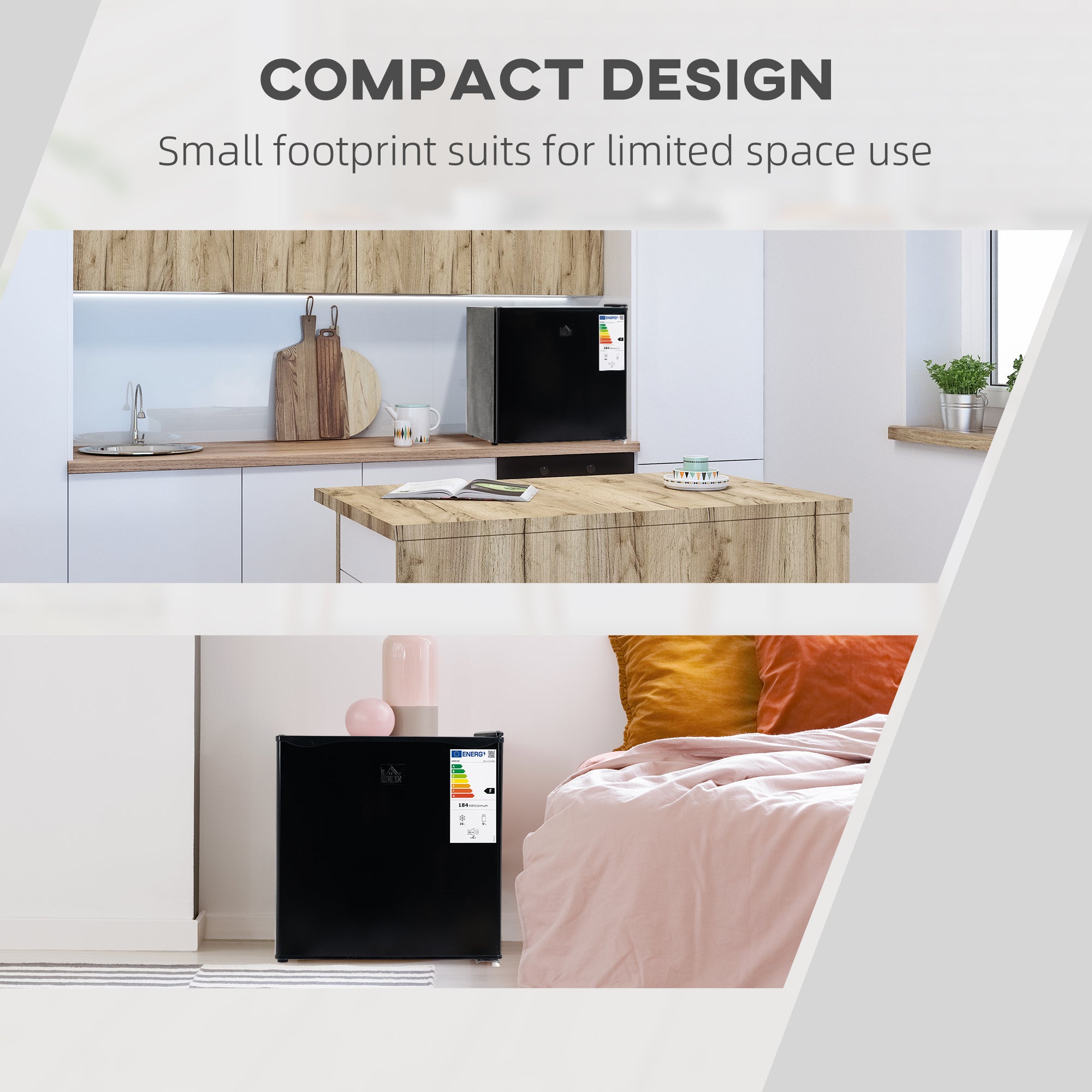 1.1 Cu Ft Countertop Mini Freezer, Compact Upright with Removable Shelves, Black