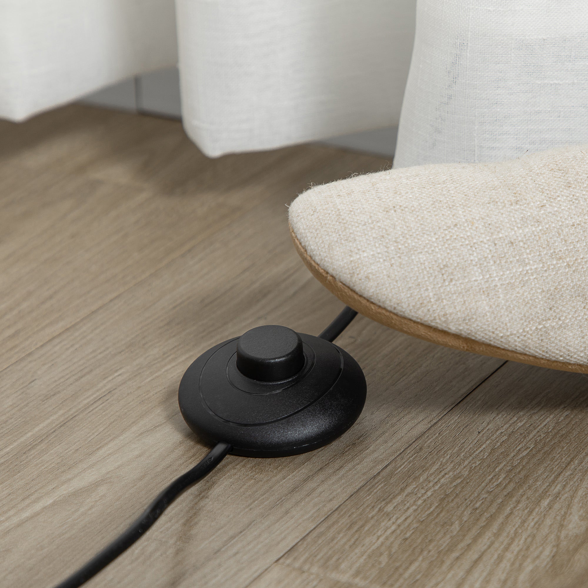 HOMCOM 3-Light Tree Floor Lamps for Living Room, Modern Standing Lamp for Bedroom with Globe Lampshade, Steel Base, Bulb not Included, Silver