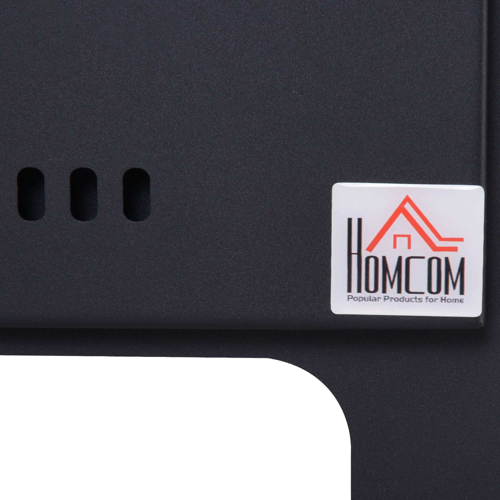 HOMCOM Freestanding Ethanol Fireplace, Bioethanol Fire with 0.9L Tank, 3 Hours Burning Time for Indoor, Black