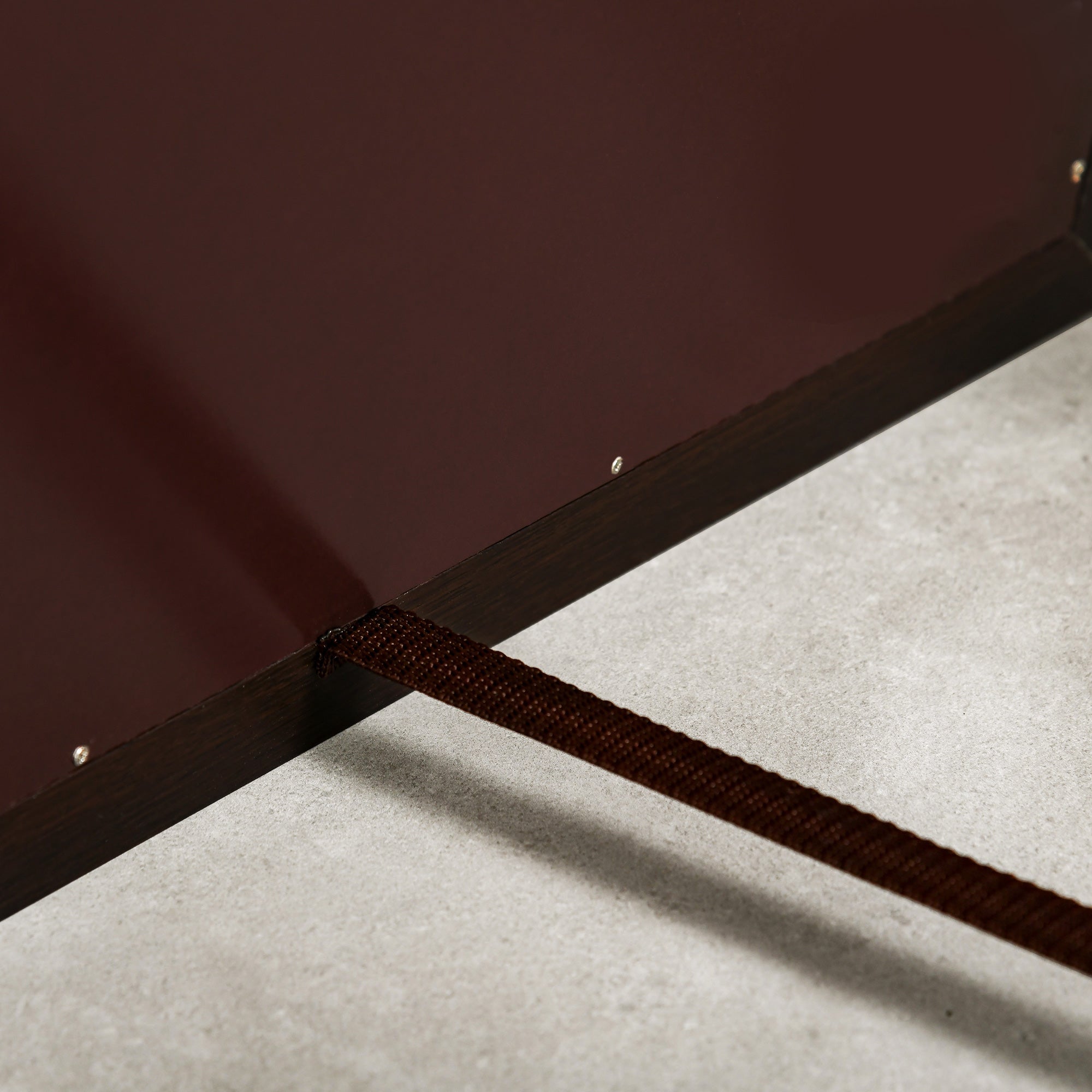 HOMCOM 58" x 20" Full Length Mirror, Floor Standing Mirror, Rectangular Full Body Mirror for Bedroom, Living Room, Brown